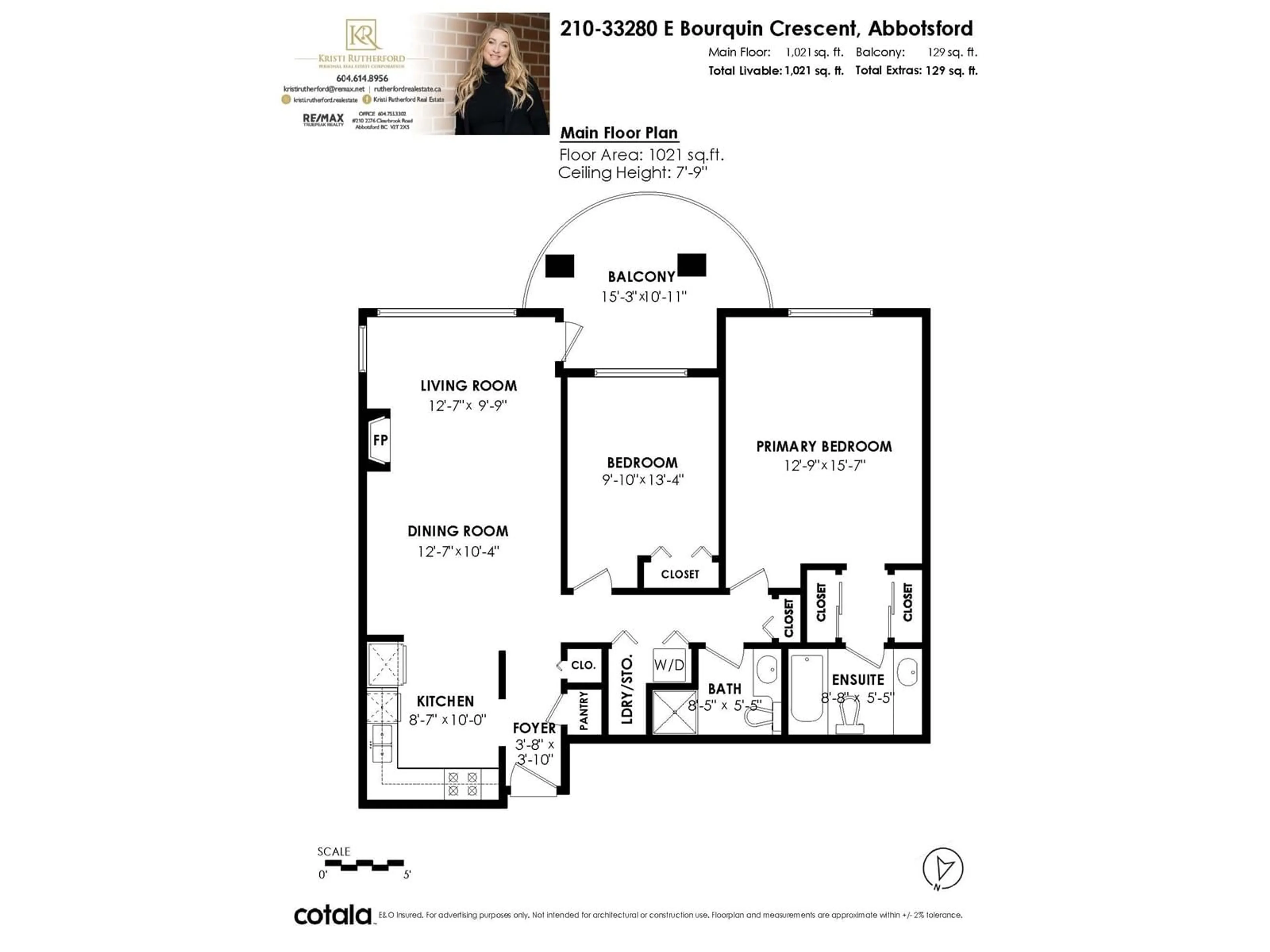 Floor plan for 210 - 33280 BOURQUIN EAST, Abbotsford British Columbia V2S7K2