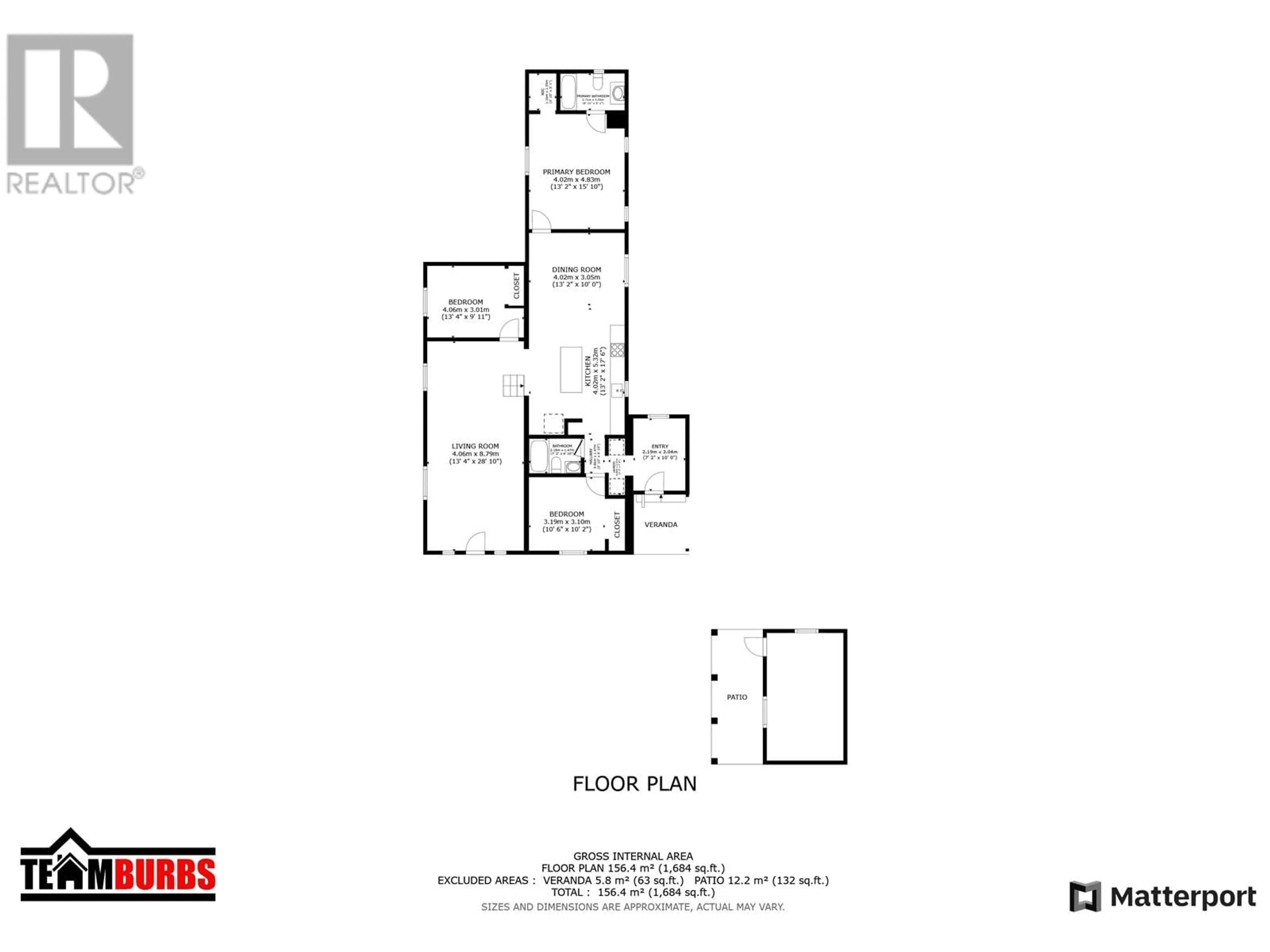 Floor plan for 1470 ROCKWOOD ROAD, Quesnel British Columbia V2J6V4