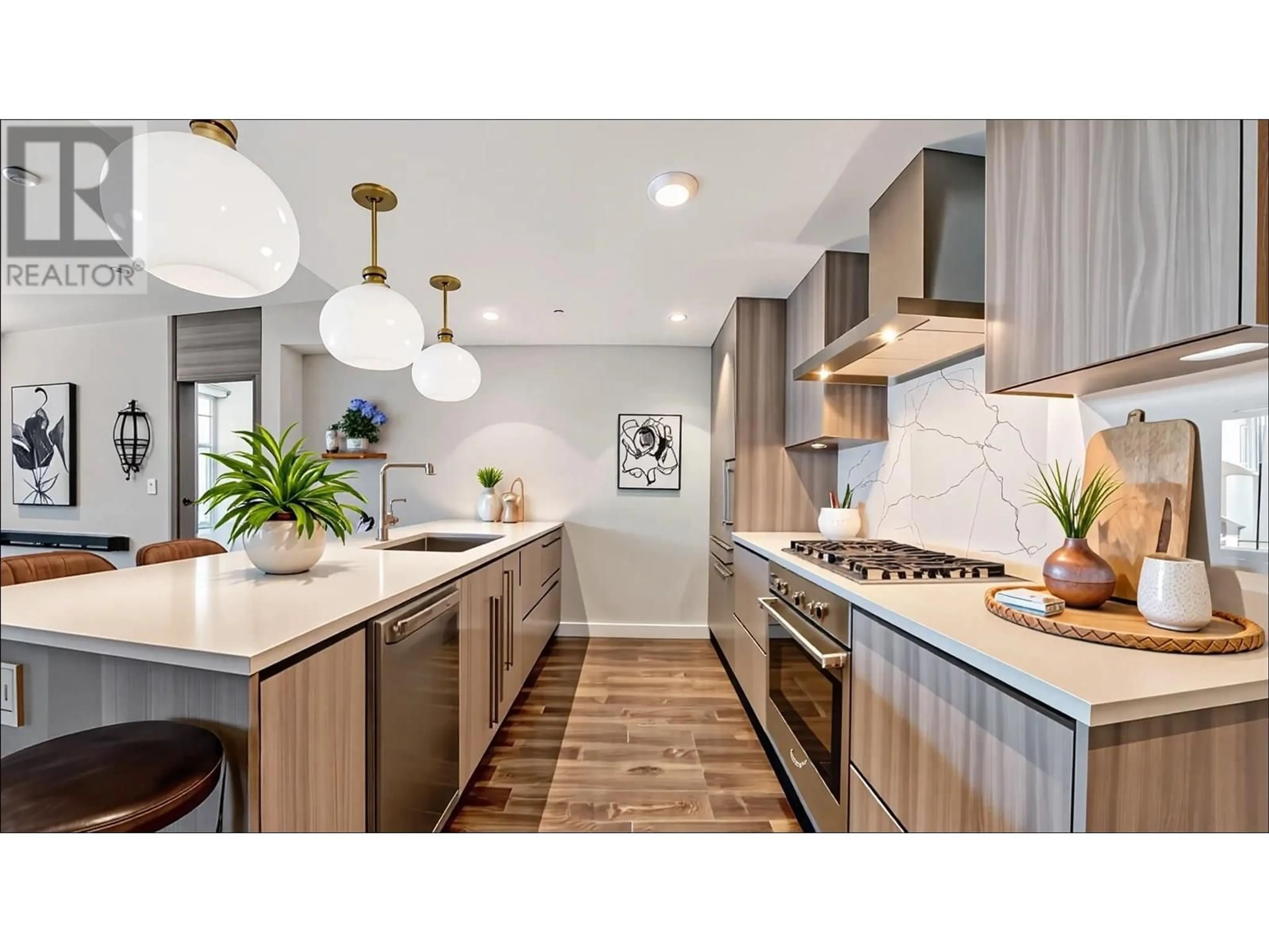 Contemporary kitchen, unknown for 893 - 8671 HAZELBRIDGE WAY, Richmond British Columbia V6X0W9
