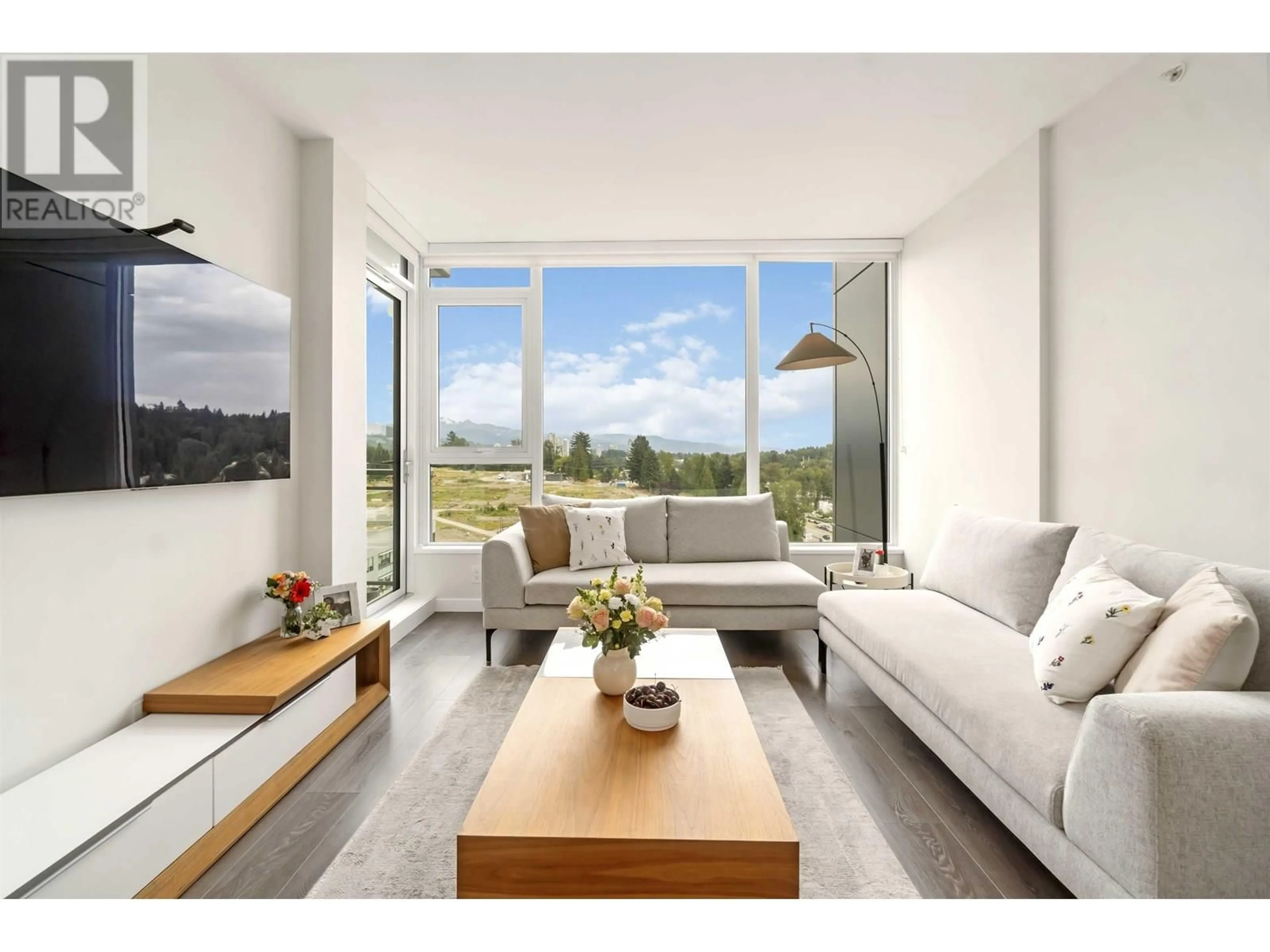 Living room with furniture, unknown for 1903 - 305 MORRISSEY ROAD, Port Moody British Columbia V3H0M3