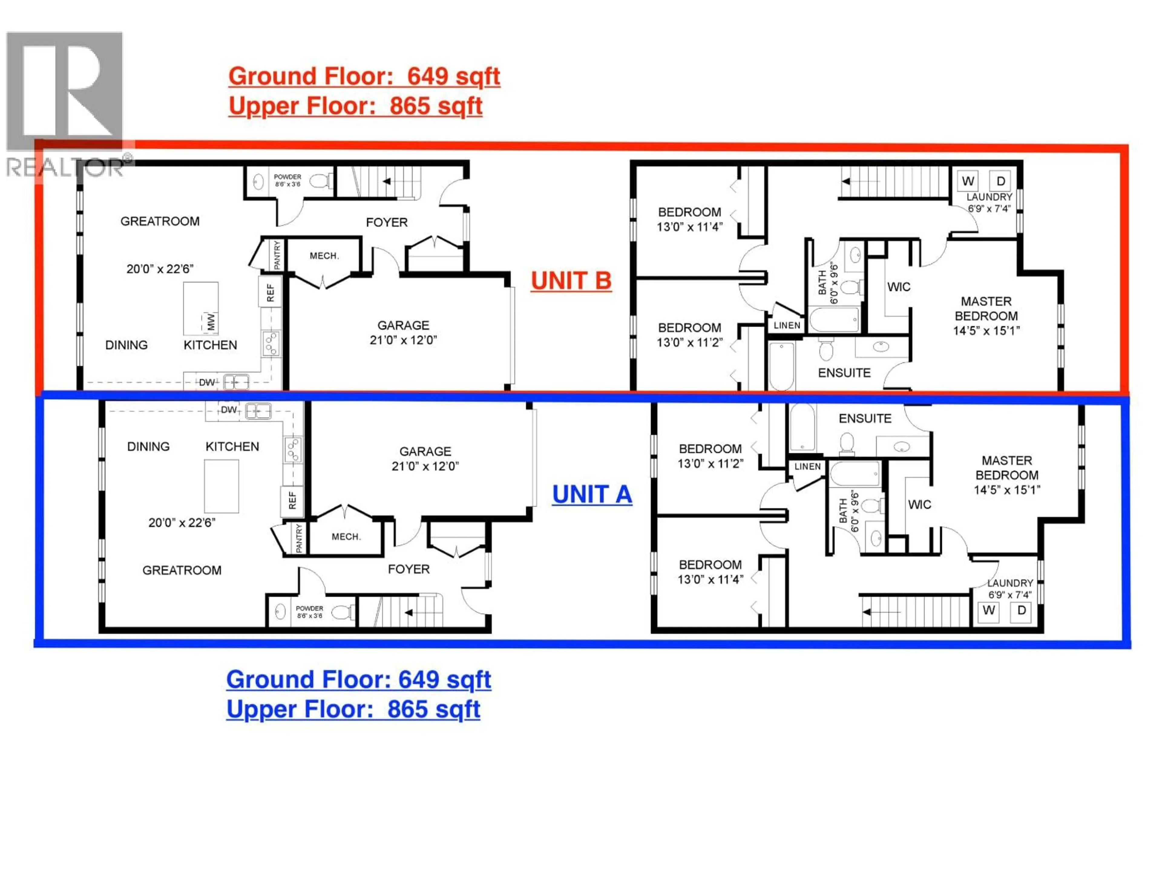 Floor plan for 124A KOOTENAY STREET, Kitimat British Columbia V8C1X3