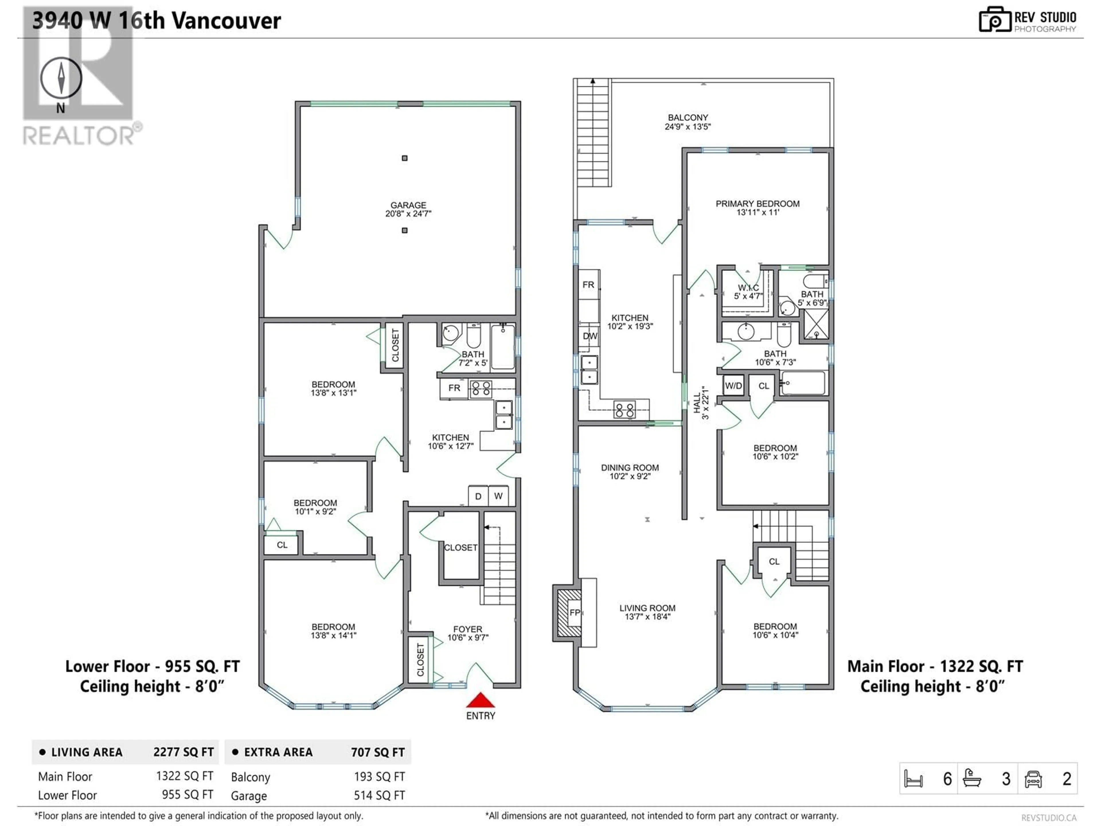 Floor plan for 3940 16TH AVENUE, Vancouver British Columbia V6R3C8