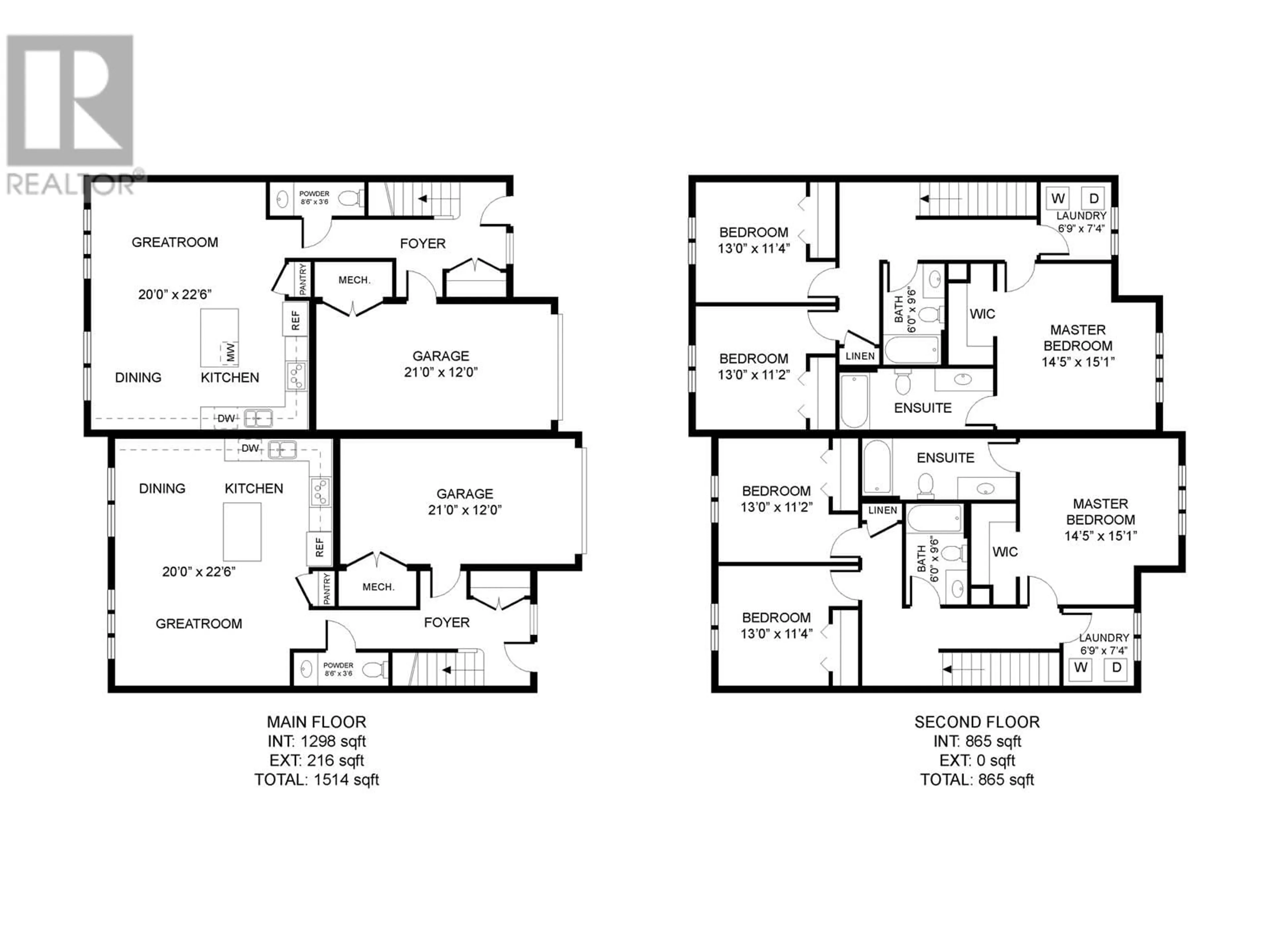 Floor plan for 124B KOOTENAY STREET, Kitimat British Columbia V8C1X3