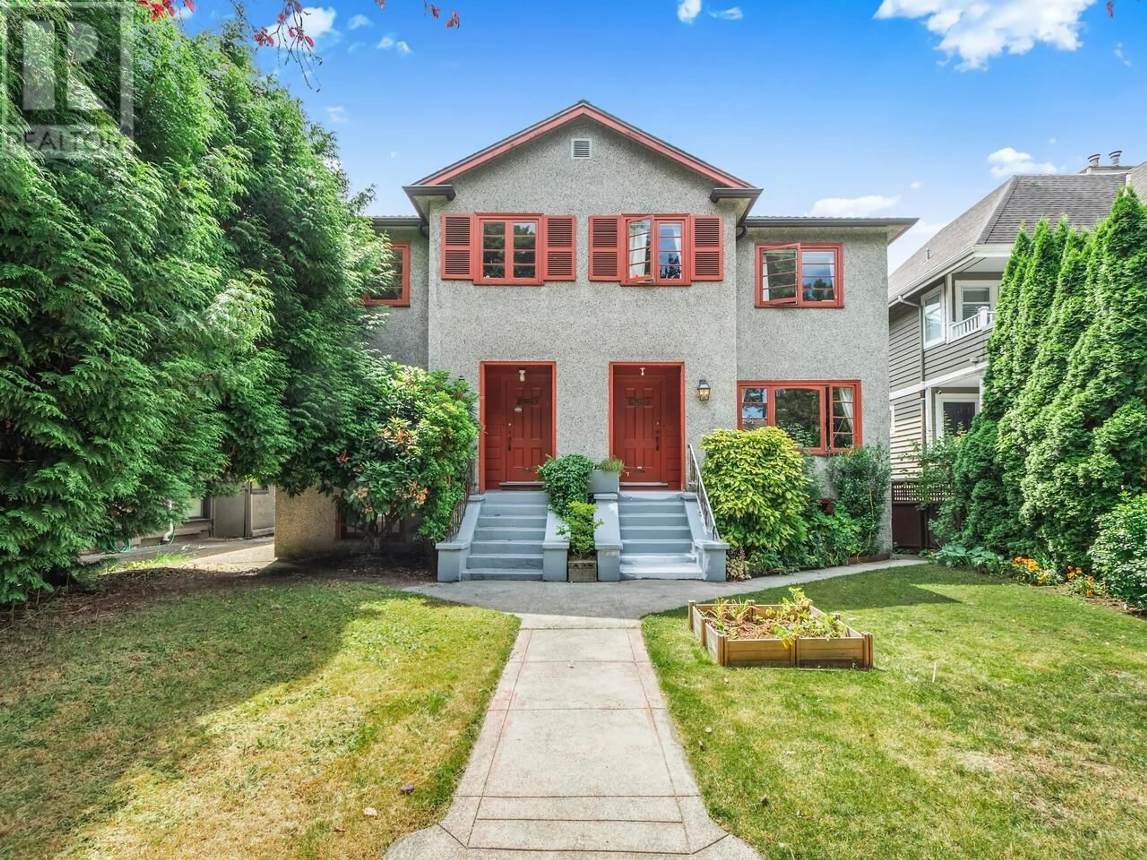 Home with brick exterior material, street for 1958 12TH AVENUE, Vancouver British Columbia V6J2E9