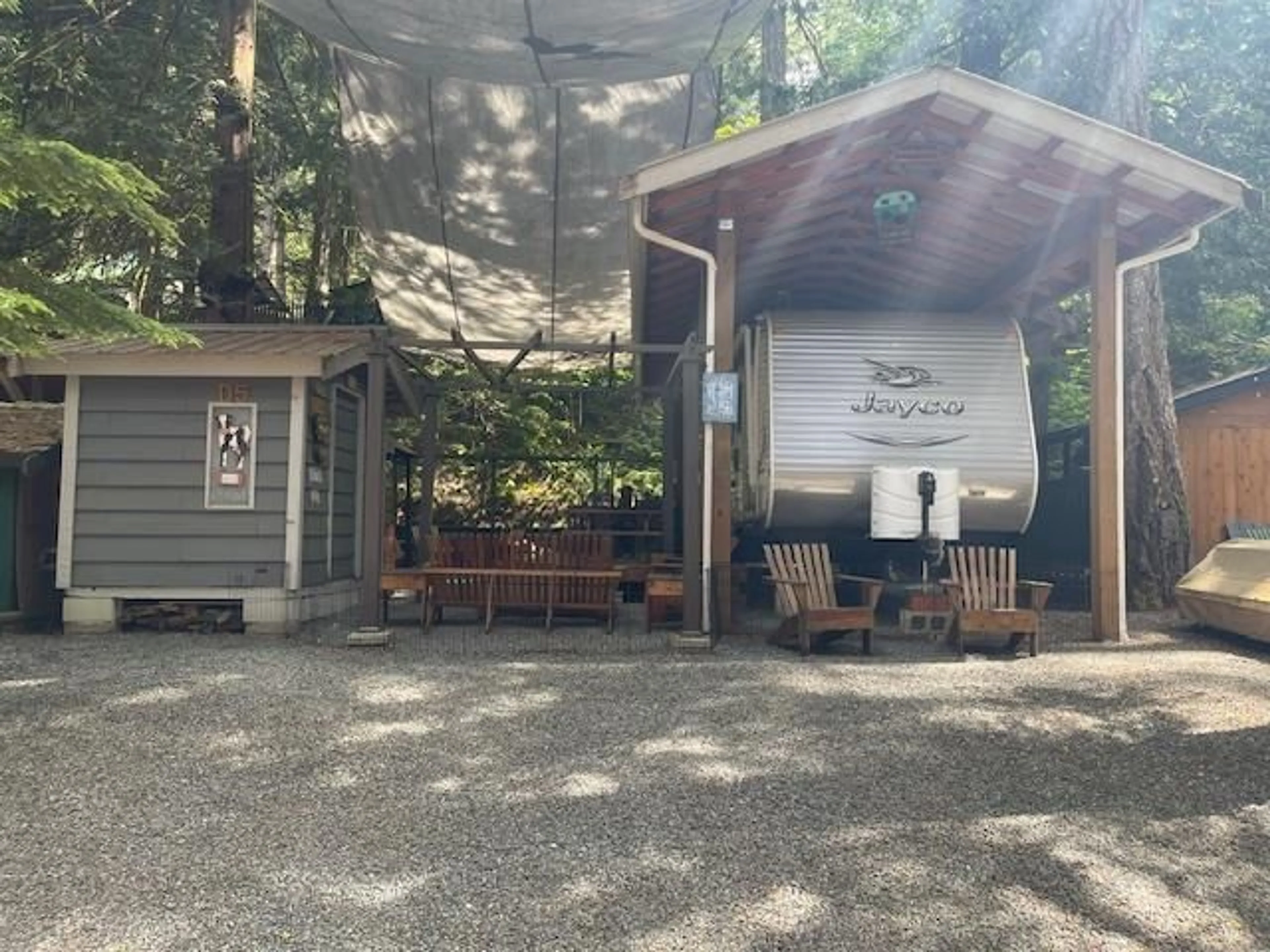 Patio, mountain view for D5 - 65443 EMORY CREEK ROAD, Hope British Columbia V0X2S0