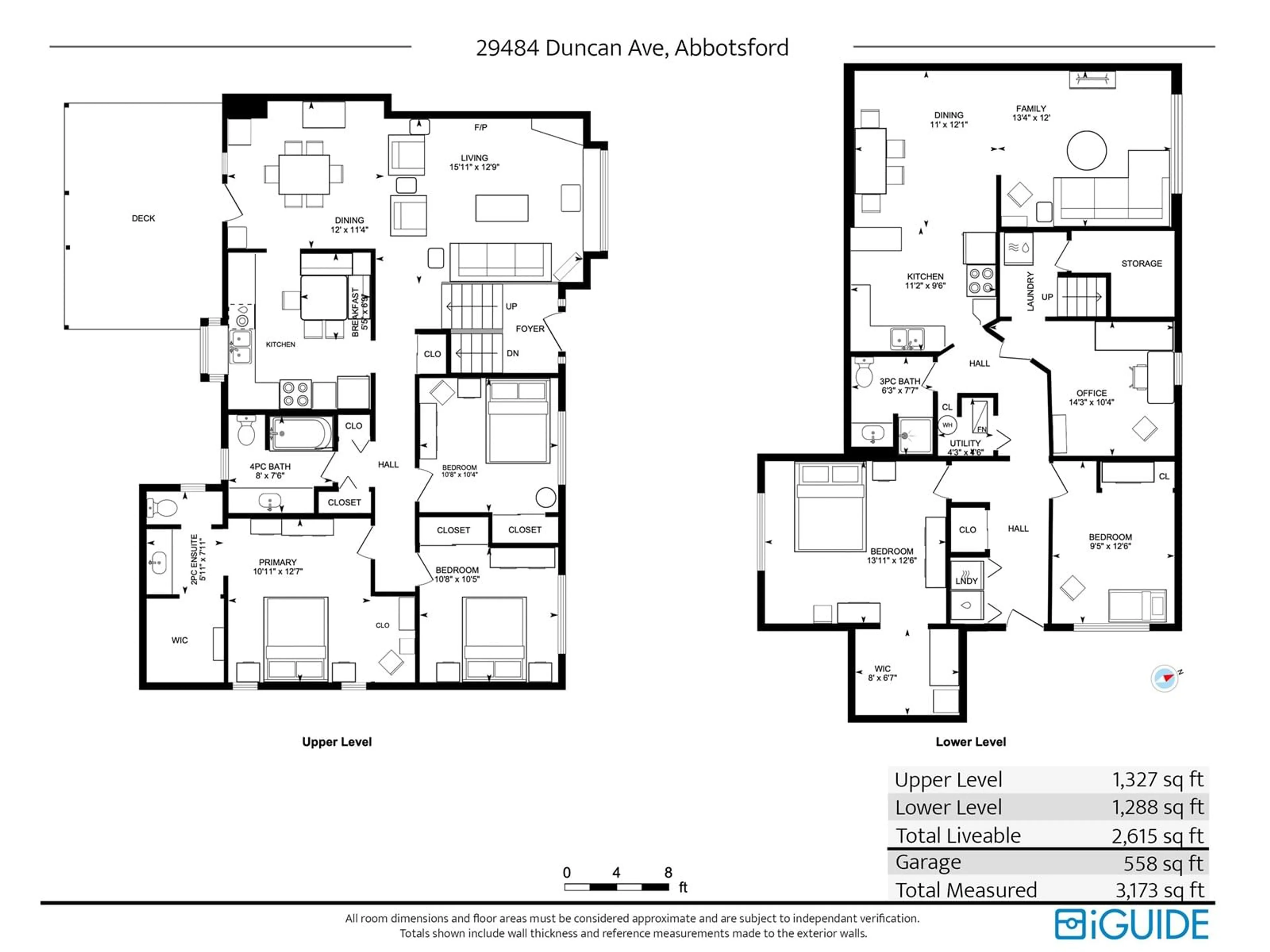 Floor plan for 29484 DUNCAN, Abbotsford British Columbia V4X1J4