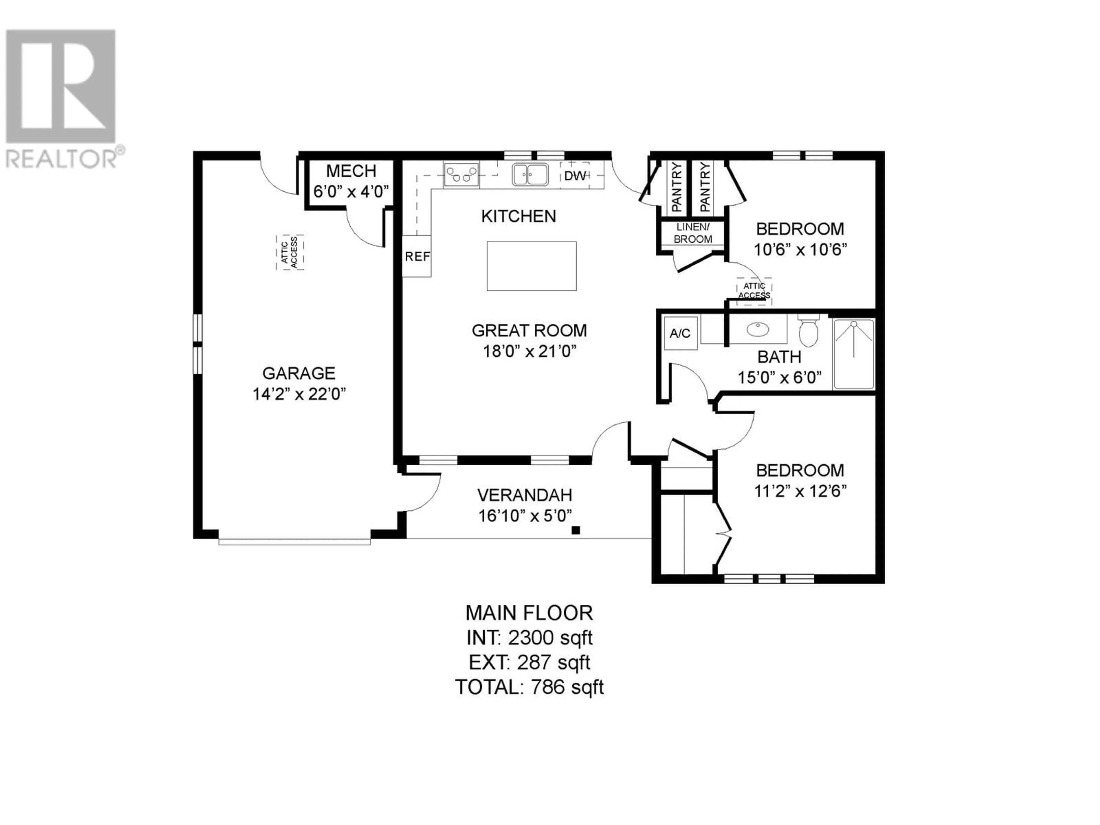Floor plan for 20 STIKINE STREET, Kitimat British Columbia V8C1W5