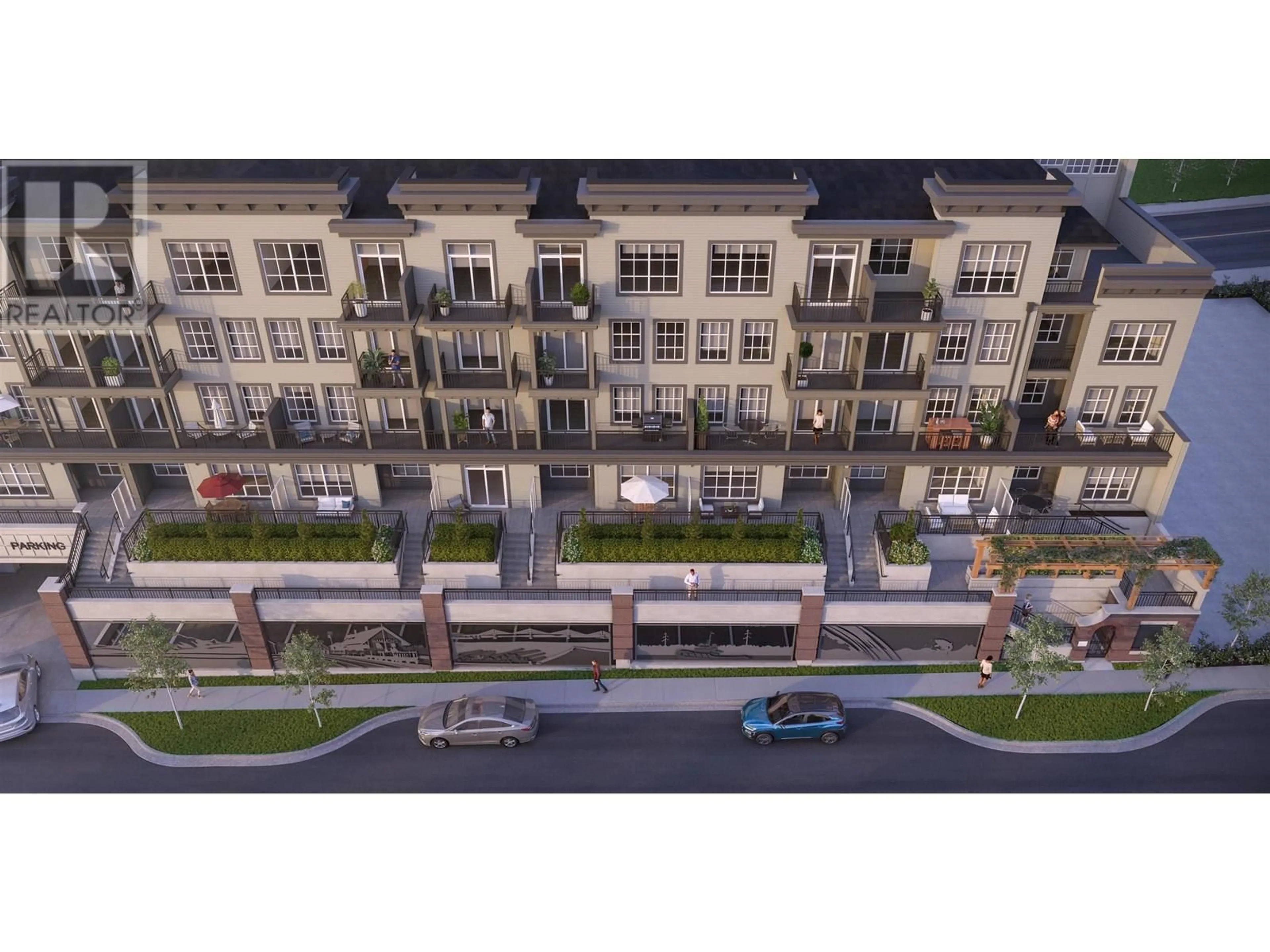A pic from outside/outdoor area/front of a property/back of a property/a pic from drone, building for 203 - 22348 NORTH AVENUE, Maple Ridge British Columbia X0X0X0