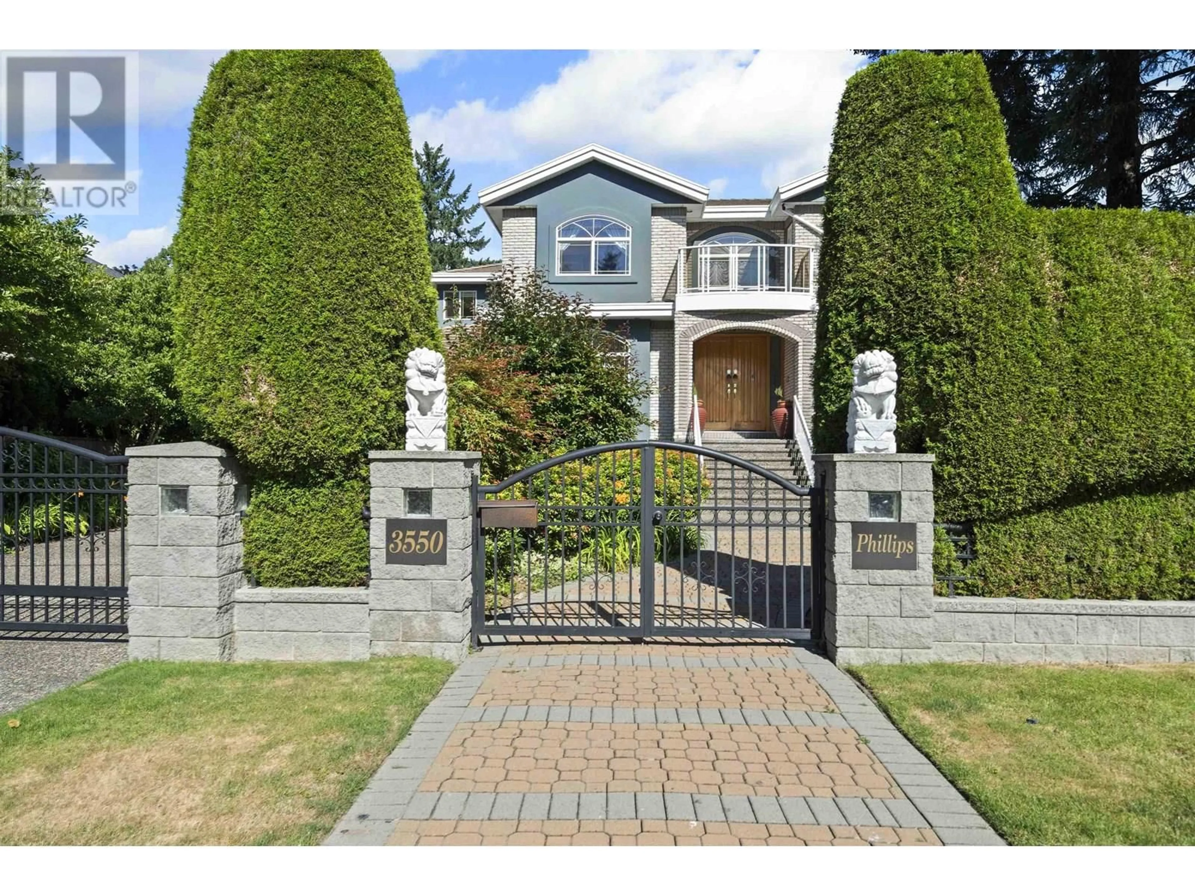 Home with brick exterior material, street for 3550 PHILLIPS AVENUE, Burnaby British Columbia V5A2W7