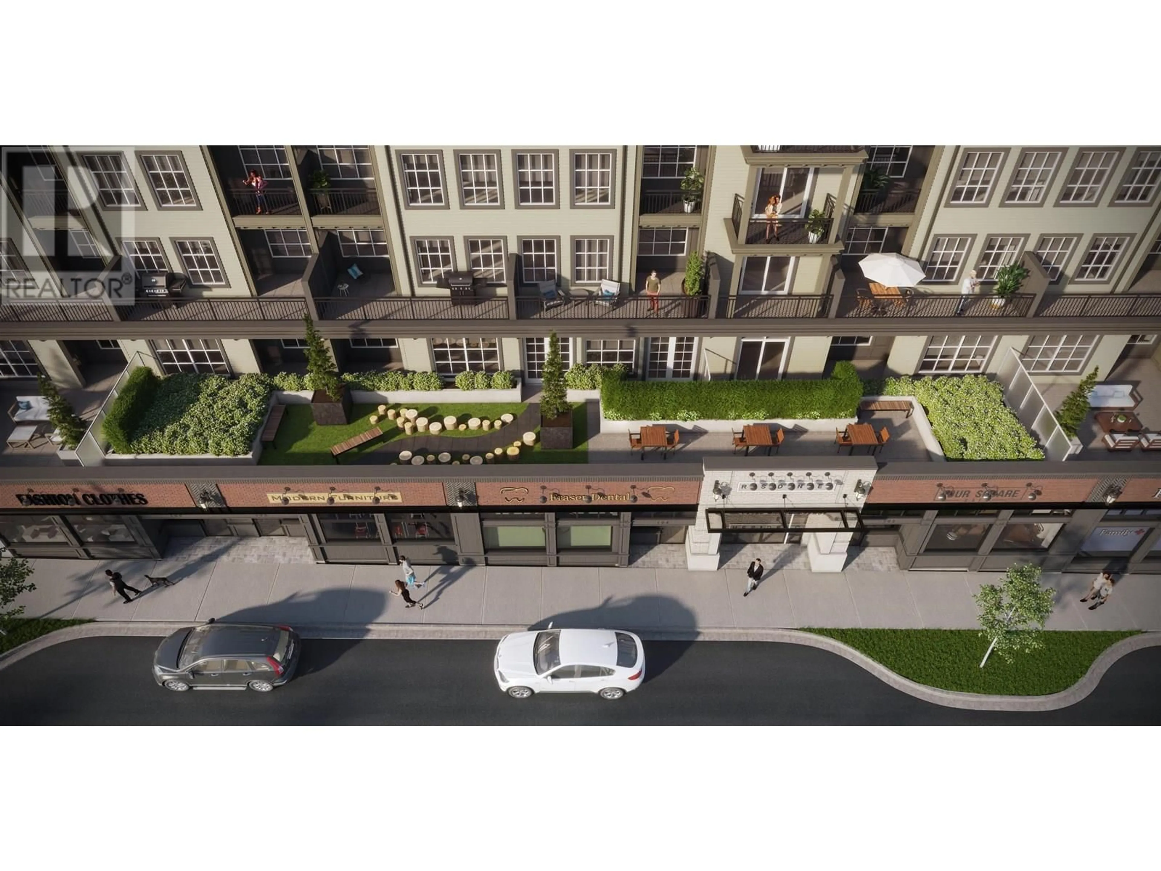 A pic from outside/outdoor area/front of a property/back of a property/a pic from drone, street for 503 - 22348 NORTH AVENUE, Maple Ridge British Columbia X0X0X0