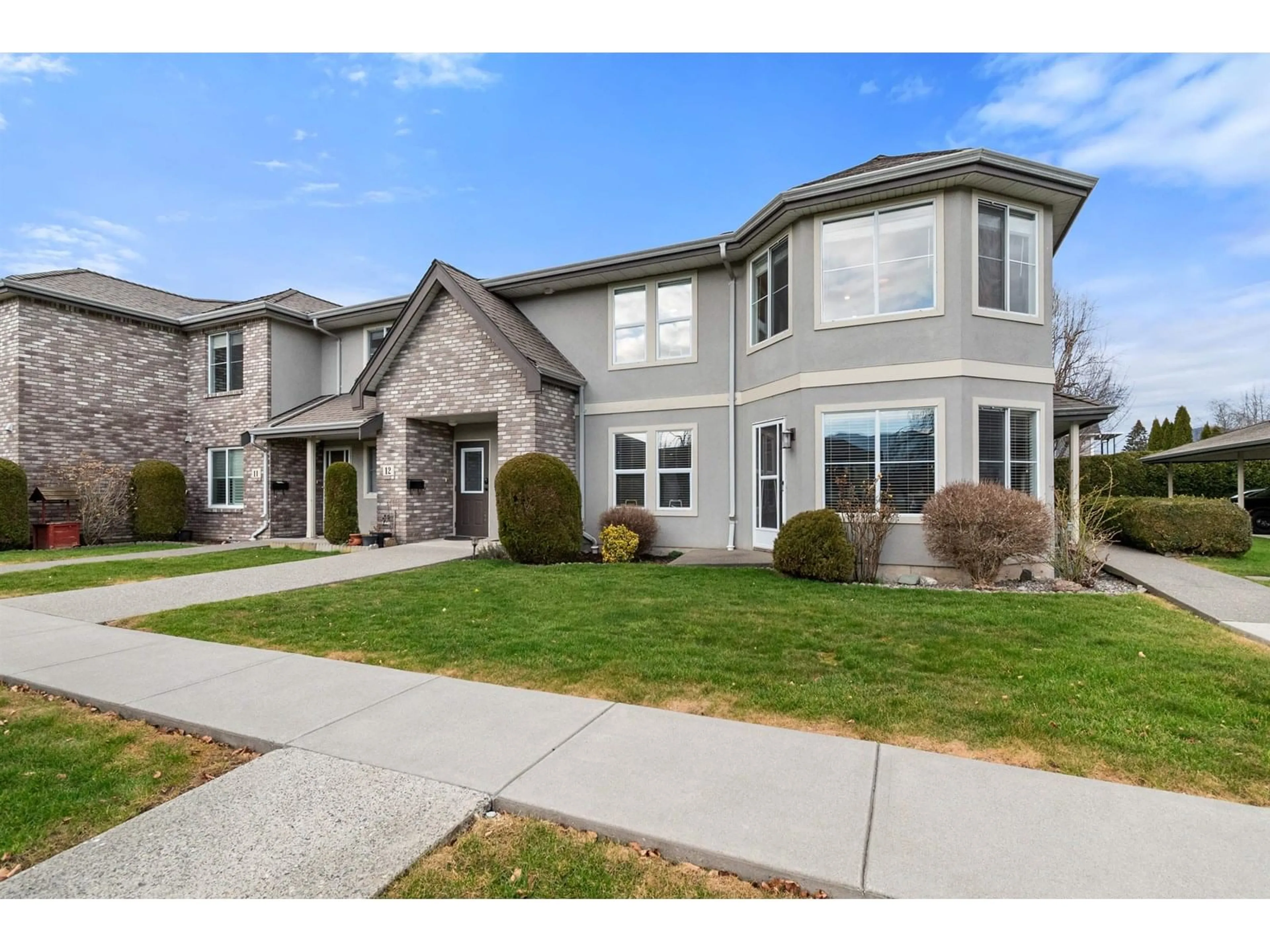 Home with brick exterior material, street for 10 - 8533 BROADWAY STREET, Chilliwack British Columbia V2P5V4