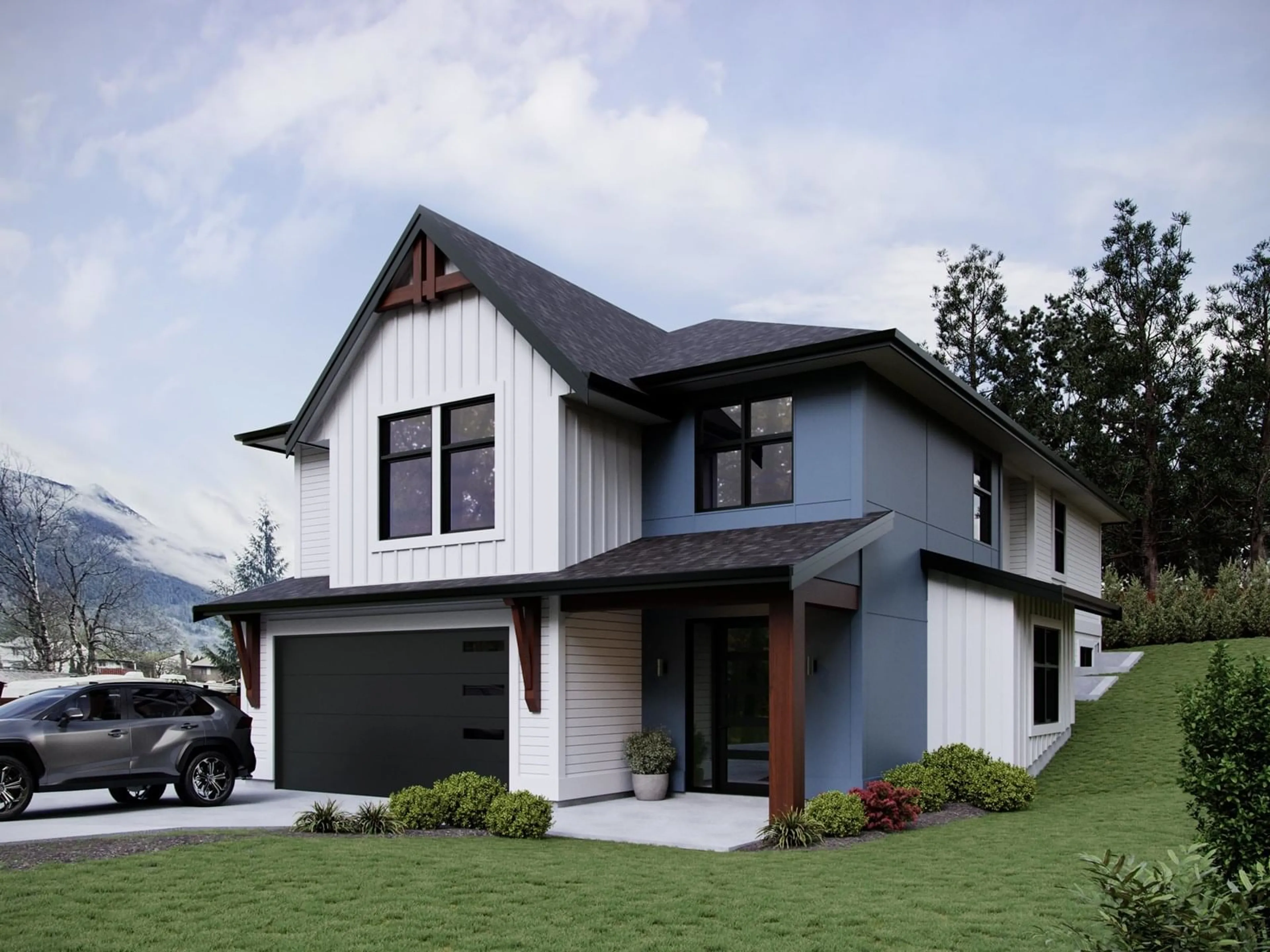 Home with vinyl exterior material, street for 65897 KAWKAWA LAKE ROAD, Hope British Columbia V0X1L1