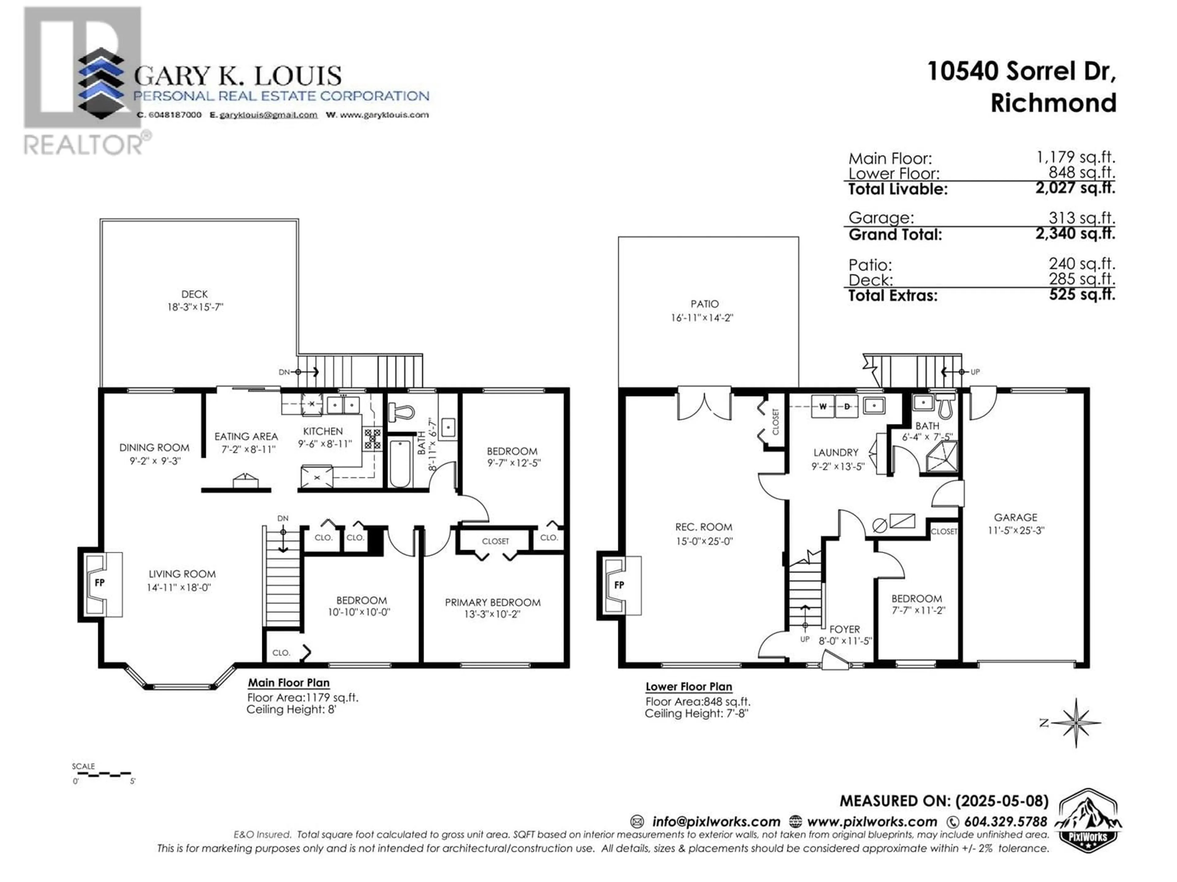 Floor plan for 10540 SORREL DRIVE, Richmond British Columbia V7E2B2