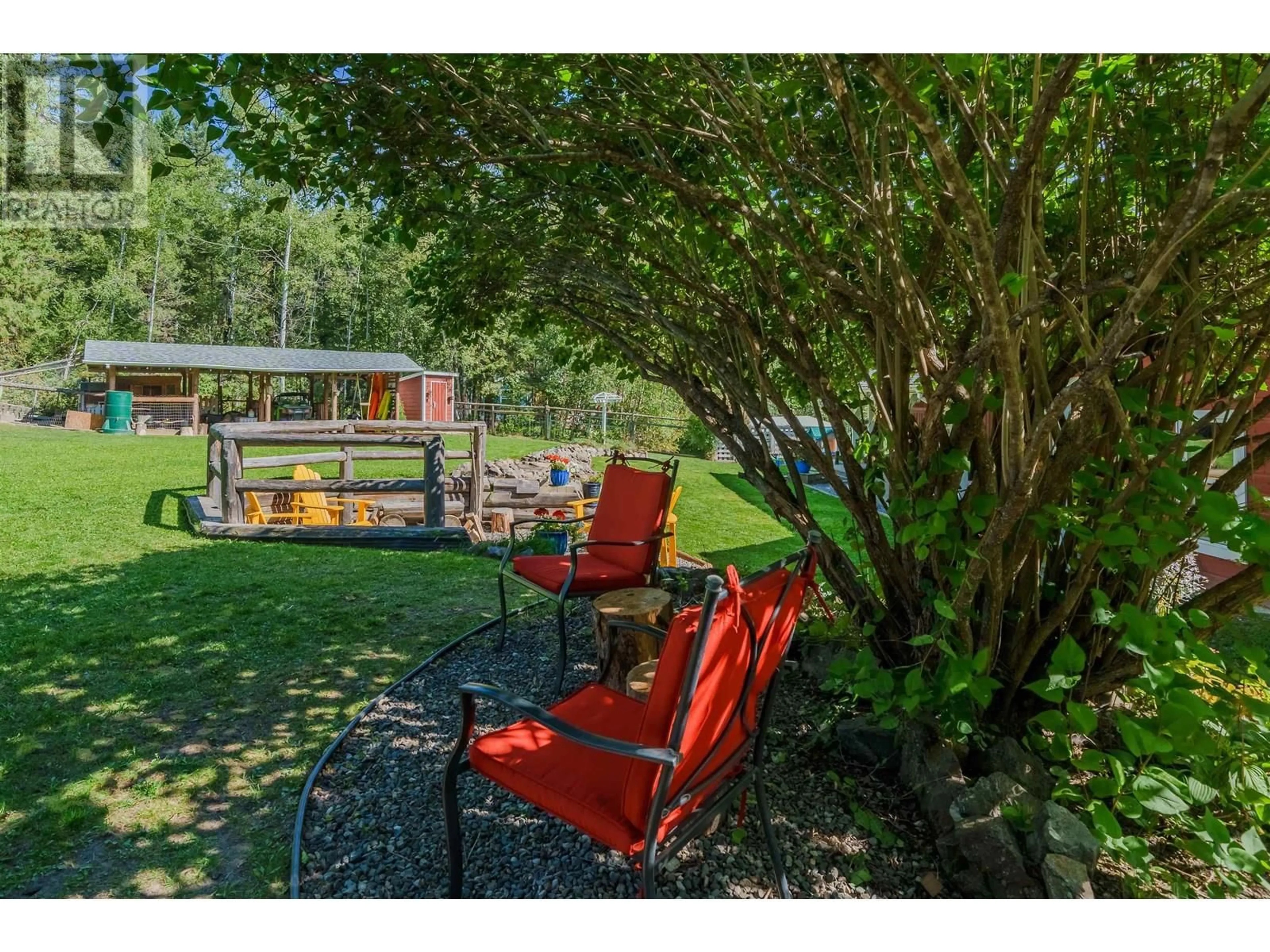 Patio, water/lake/river/ocean view for 7243 RAINBOW CRESCENT, Canim Lake British Columbia V0K1M0
