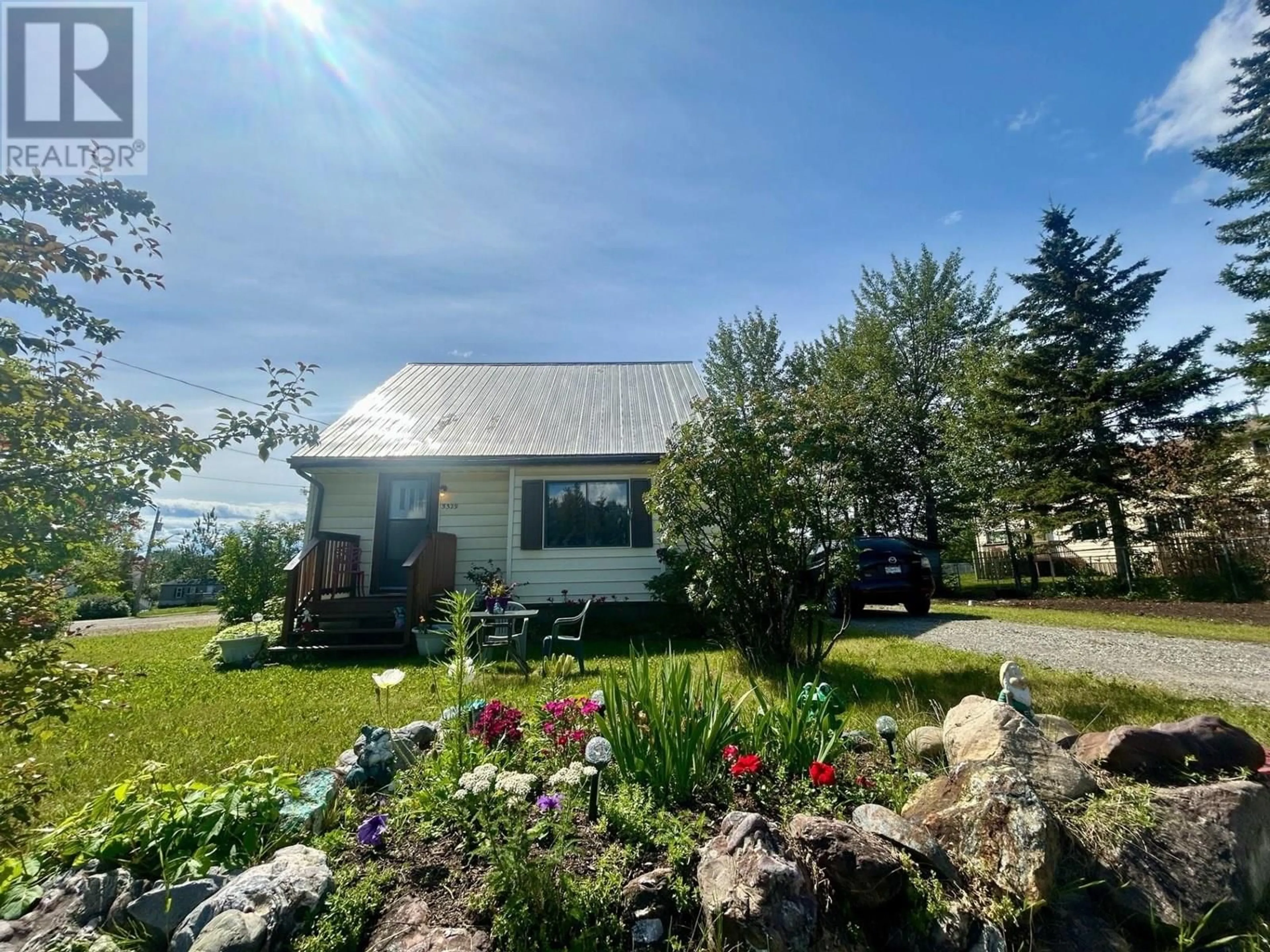 A pic from outside/outdoor area/front of a property/back of a property/a pic from drone, water/lake/river/ocean view for 5329 55 AVENUE, Fort Nelson British Columbia V0C1R0