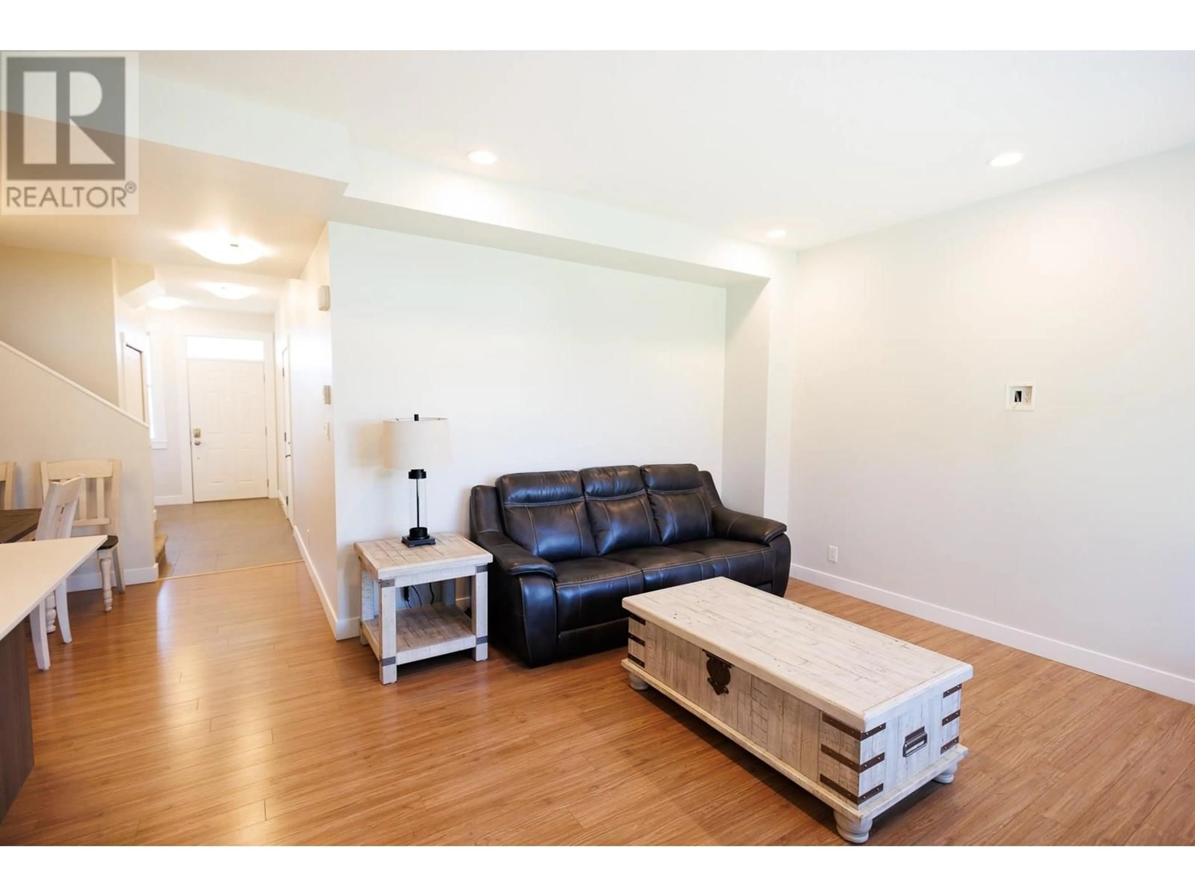 Living room with furniture, wood/laminate floor for 26 - 3701 CORY DRIVE, Terrace British Columbia V8G0J6