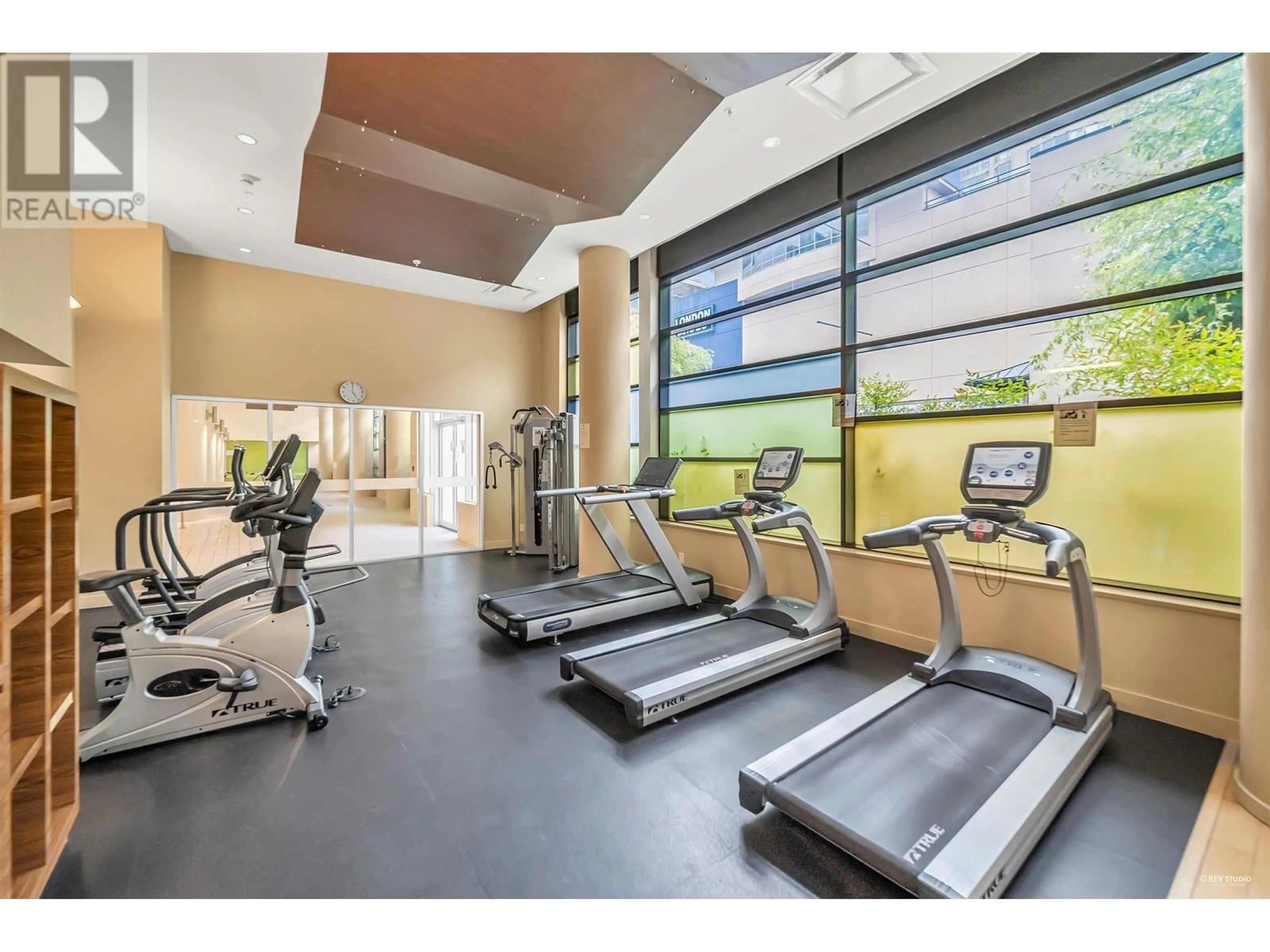 Gym or fitness room for 803 - 7733 FIRBRIDGE WAY, Richmond British Columbia V6X0K7