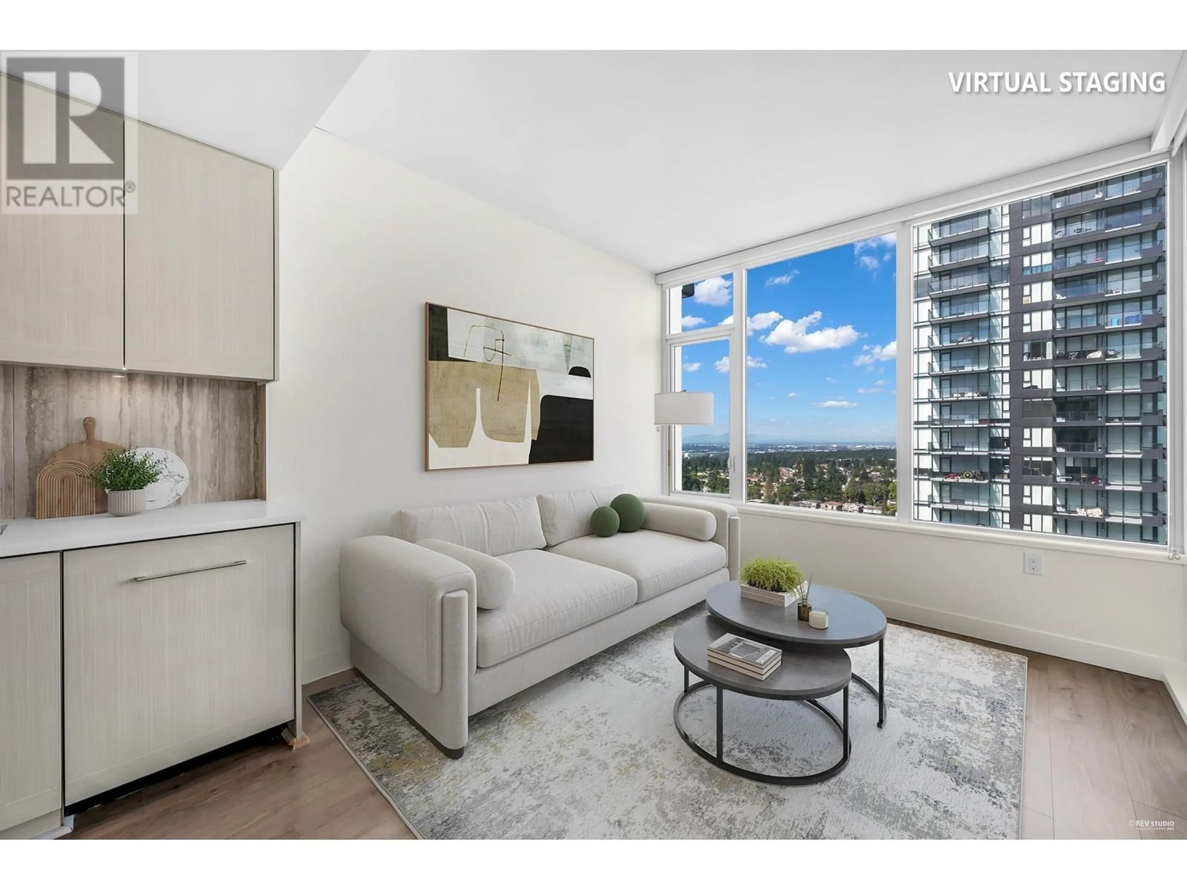Living room with furniture, unknown for 2106 - 5051 IMPERIAL STREET, Burnaby British Columbia V5J0J3