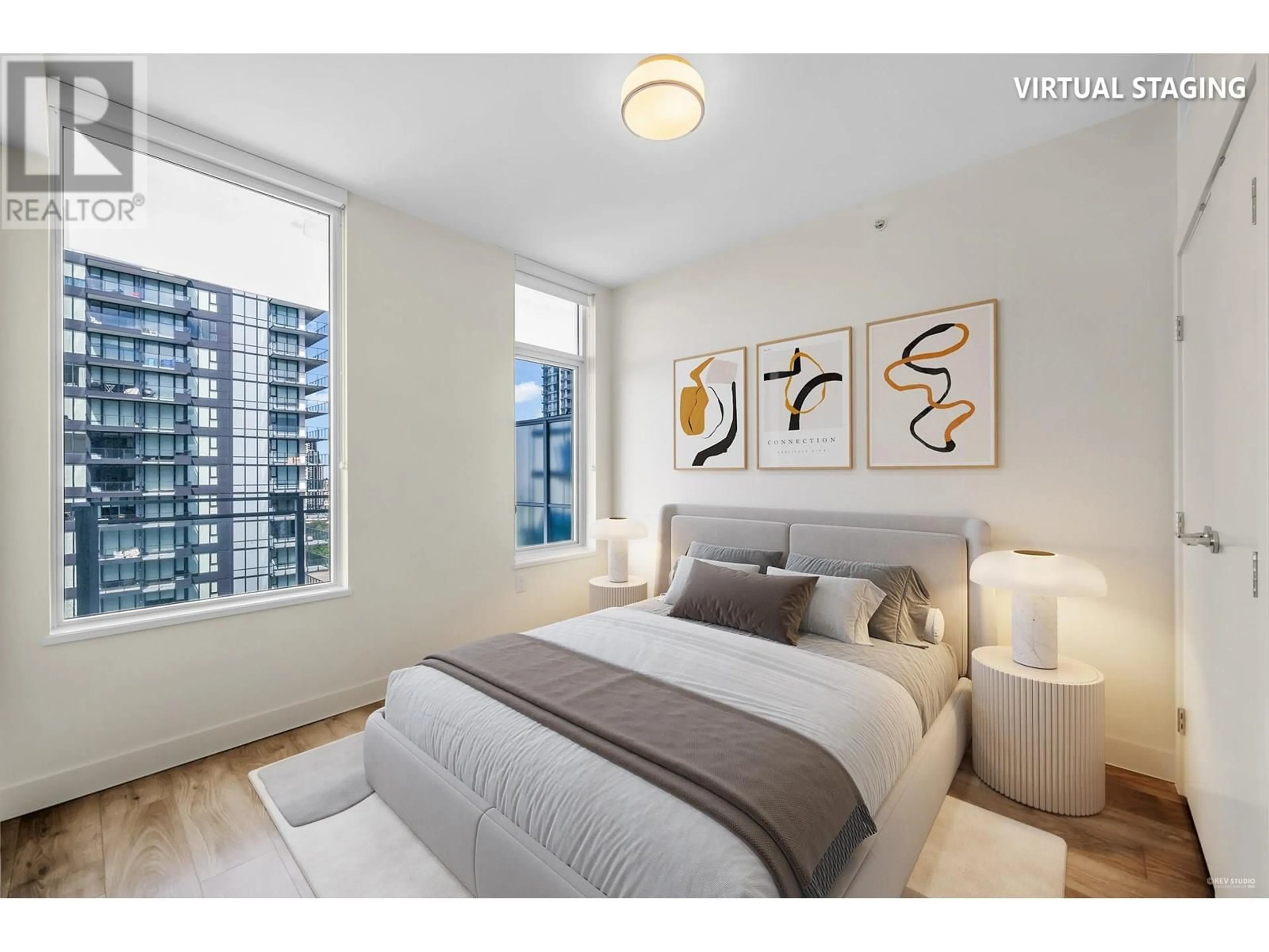 Bedroom with bed, unknown for 2106 - 5051 IMPERIAL STREET, Burnaby British Columbia V5J0J3