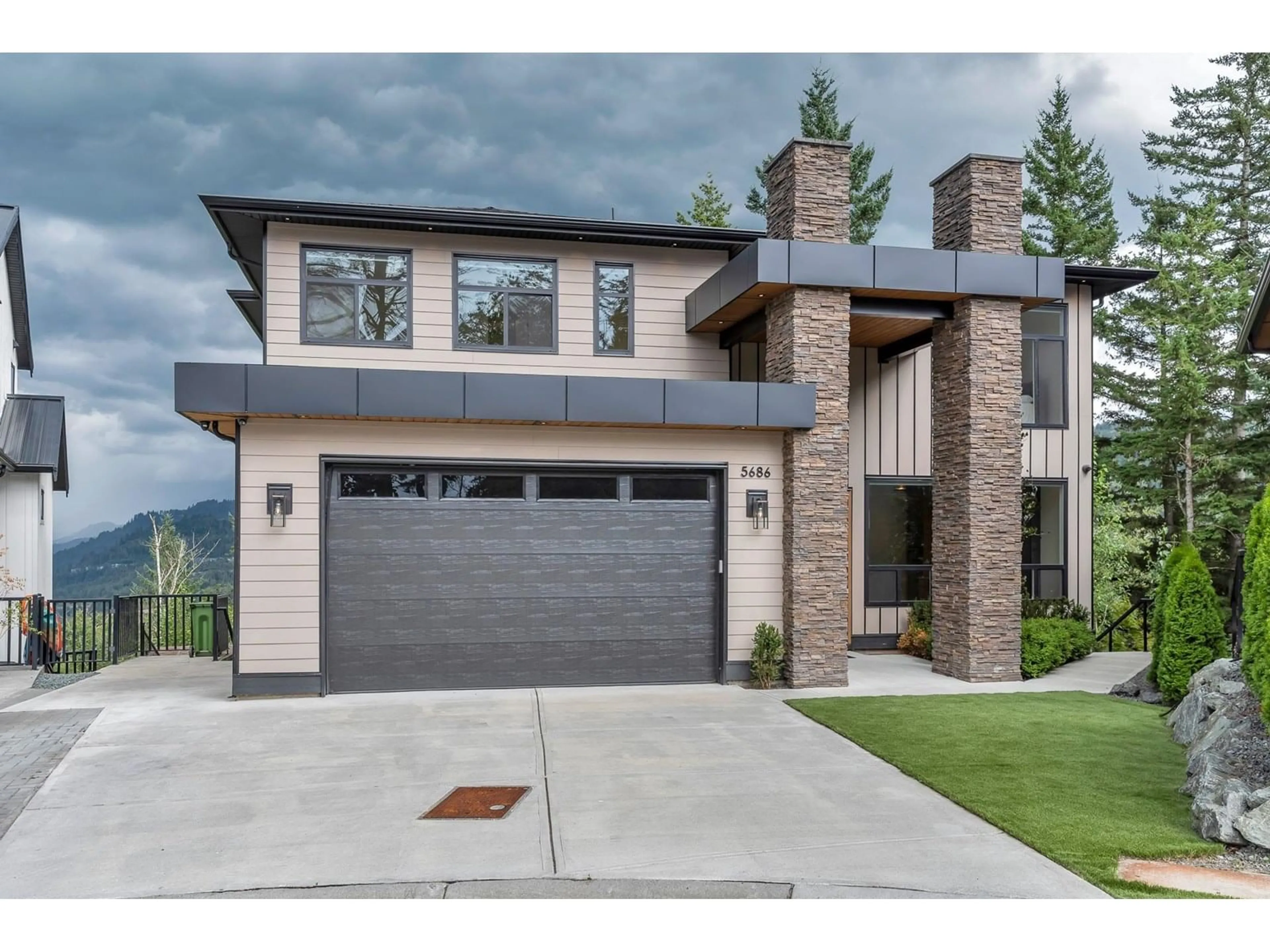 Home with brick exterior material, street for 5686 CRIMSON RIDGE, Chilliwack British Columbia V2R6H7