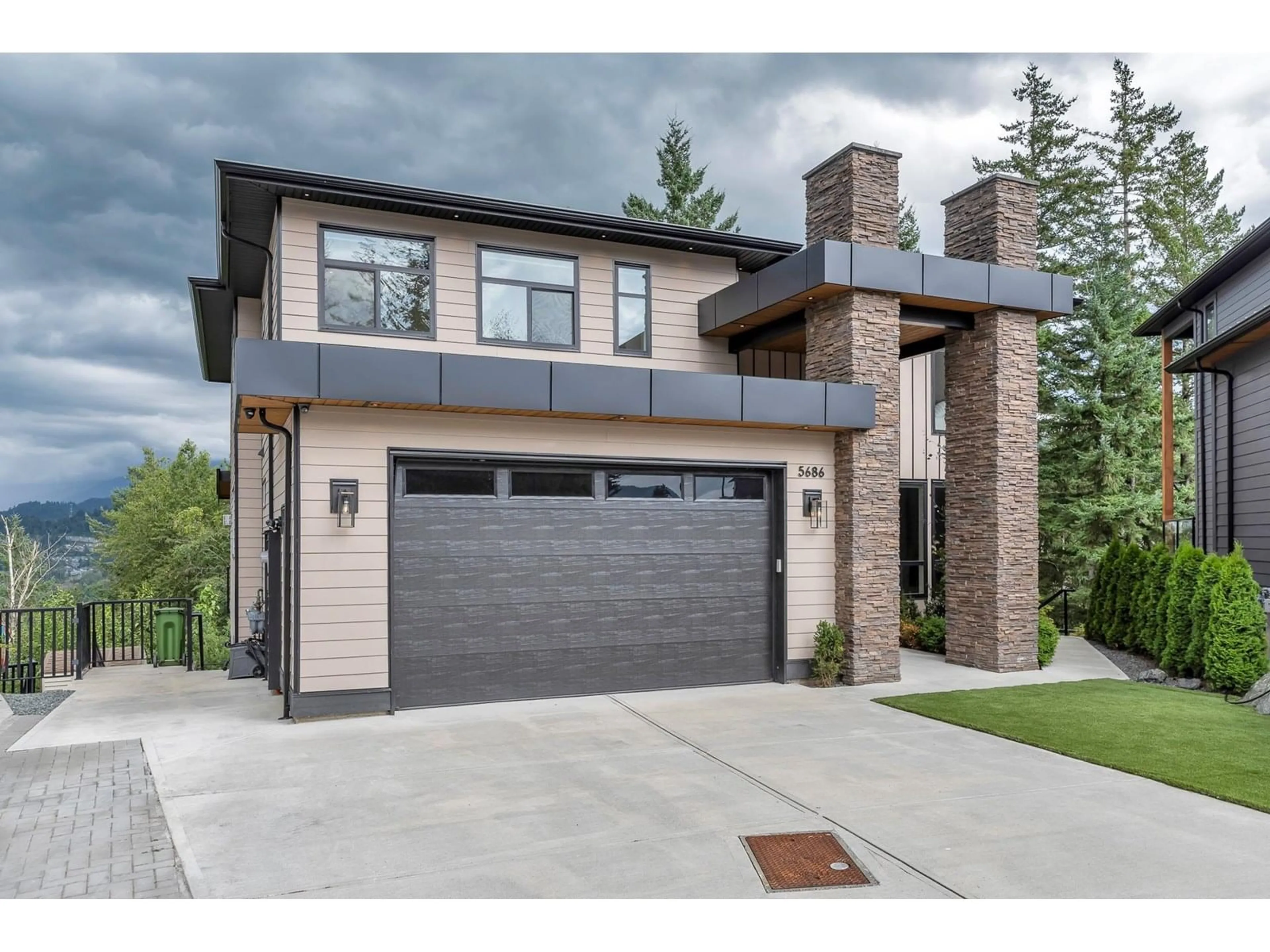Home with brick exterior material, street for 5686 CRIMSON RIDGE, Chilliwack British Columbia V2R6H7