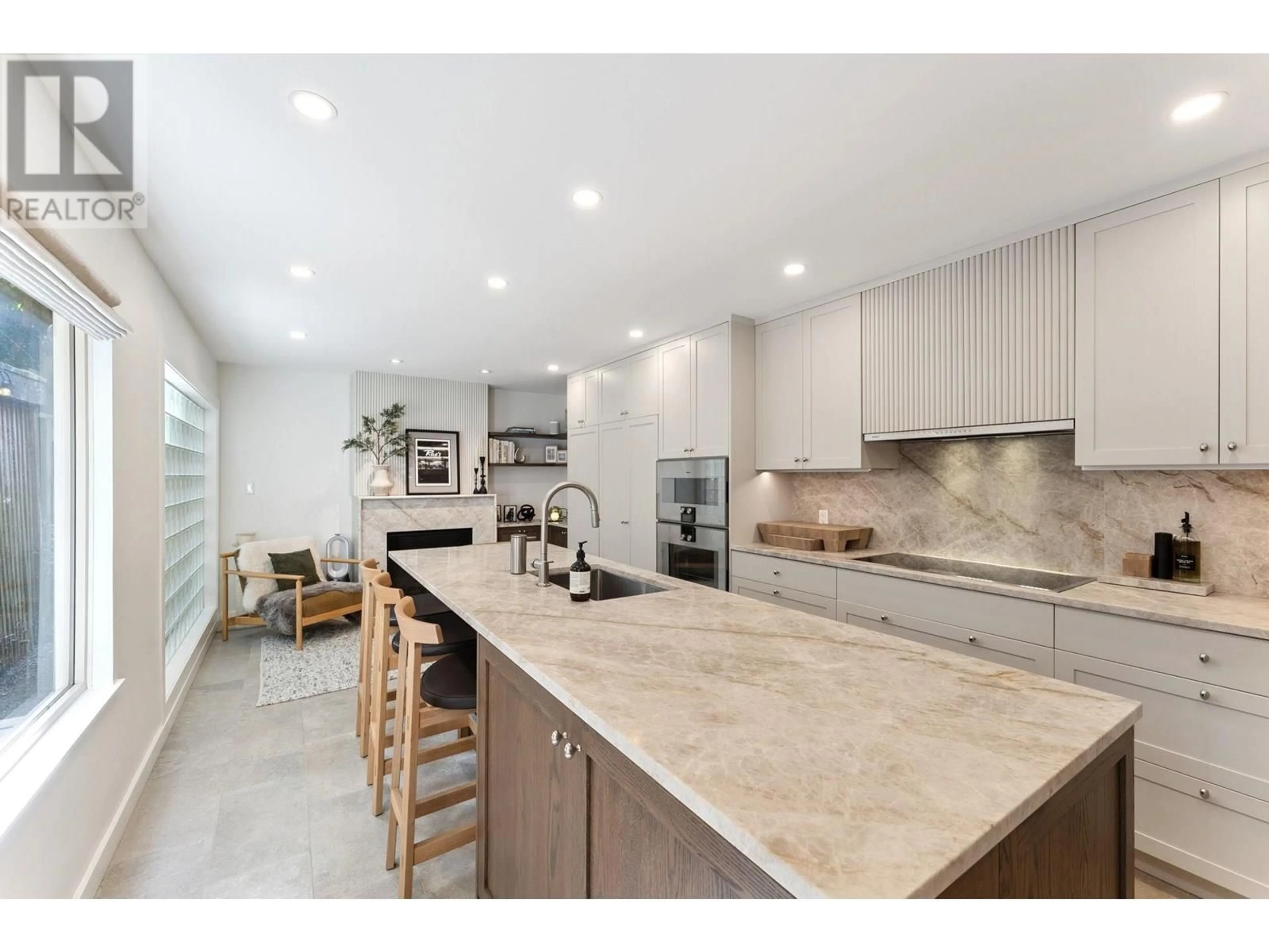 Open concept kitchen, ceramic/tile floor for 1312 MAPLE STREET, Vancouver British Columbia V6J3R9