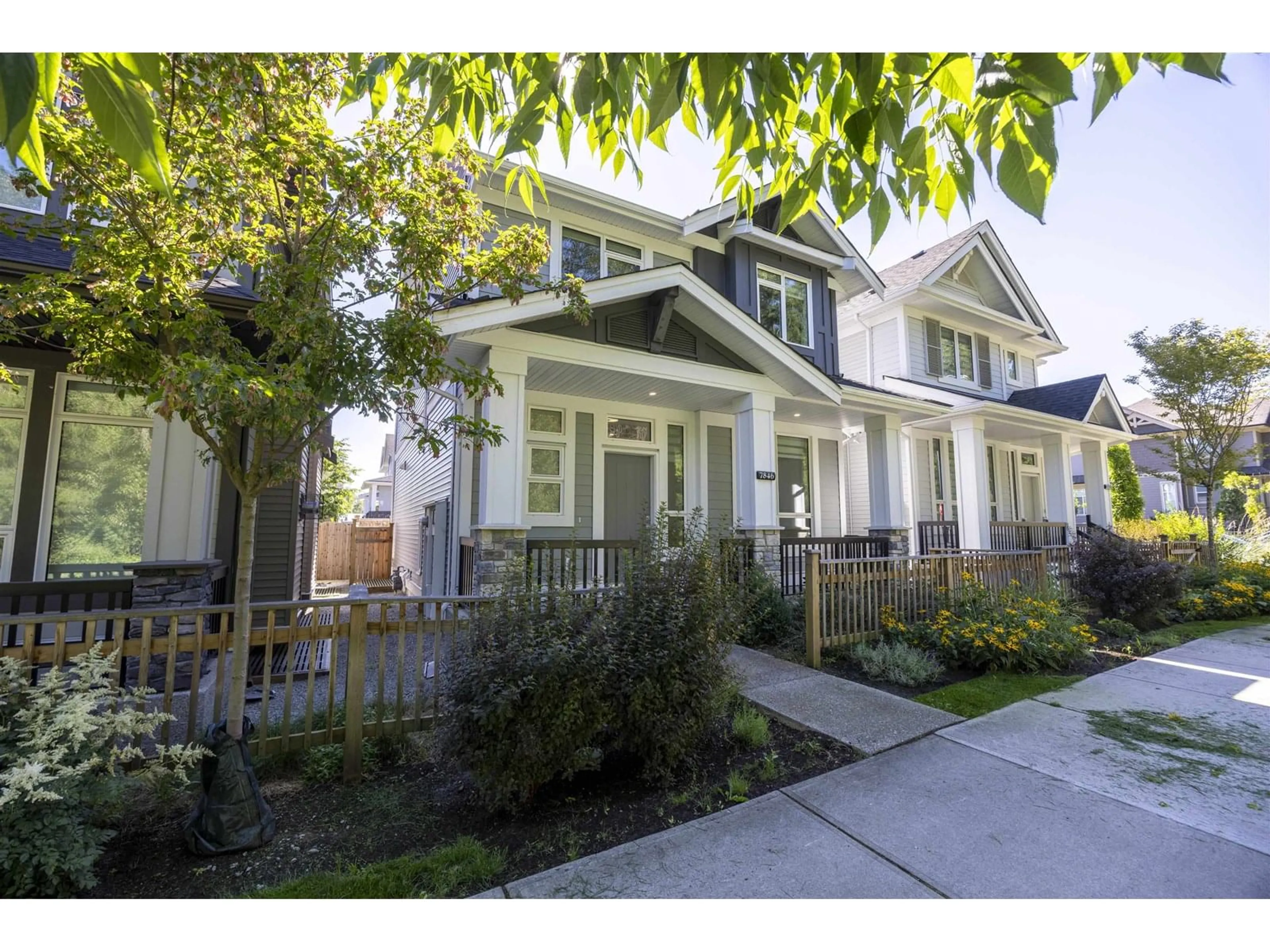 Home with vinyl exterior material, street for 7846 204, Langley British Columbia V2Y1X4