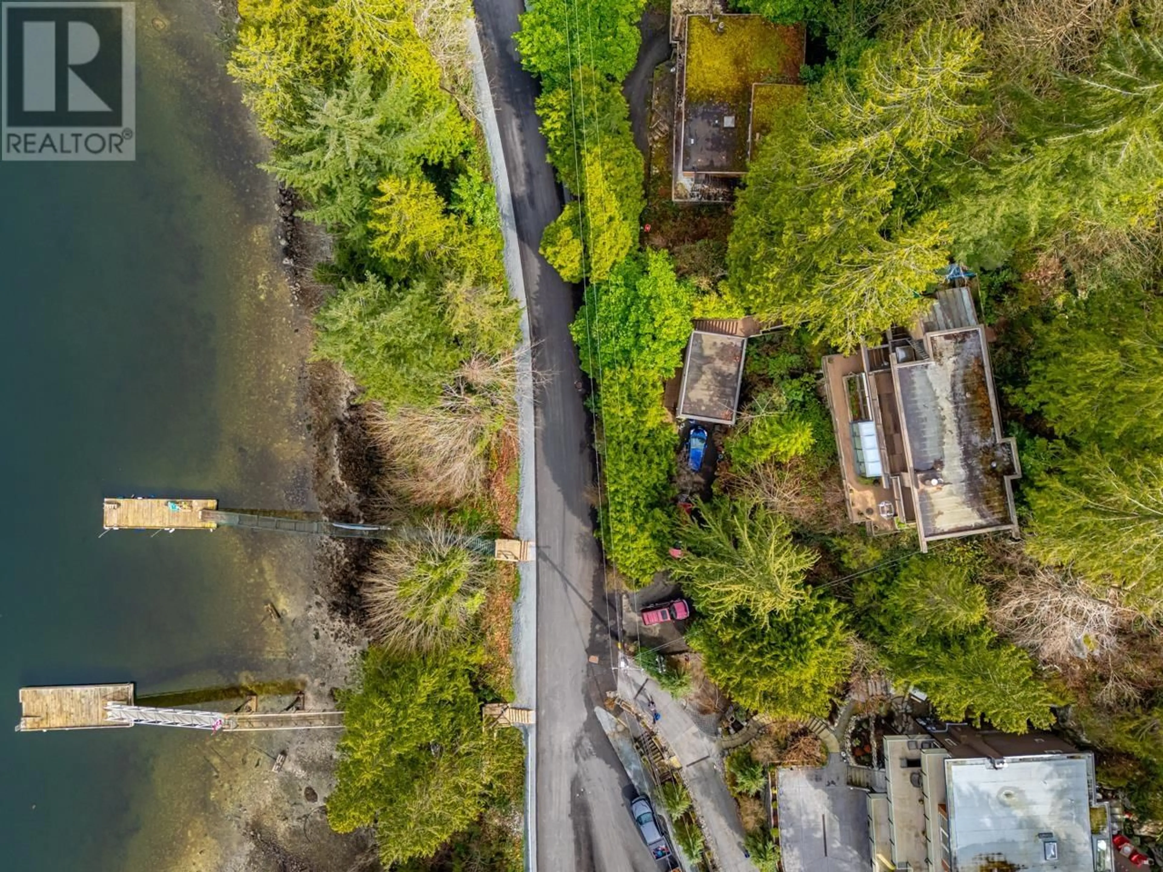 A pic from outside/outdoor area/front of a property/back of a property/a pic from drone, water/lake/river/ocean view for 3944 MARINE AVENUE, Belcarra British Columbia V3H4R9