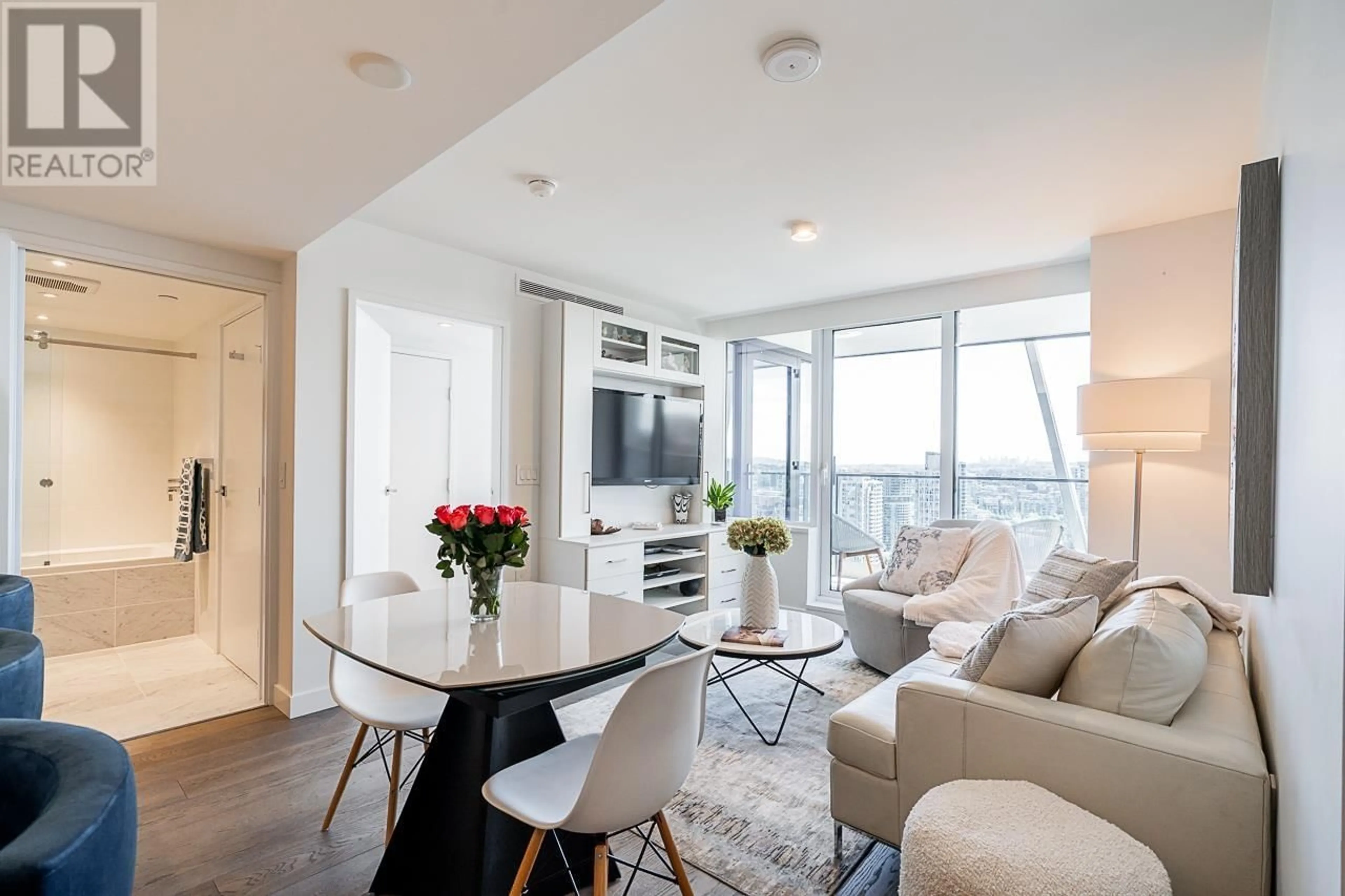 Living room with furniture, unknown for 2804 - 1111 RICHARDS STREET, Vancouver British Columbia V6B0S3