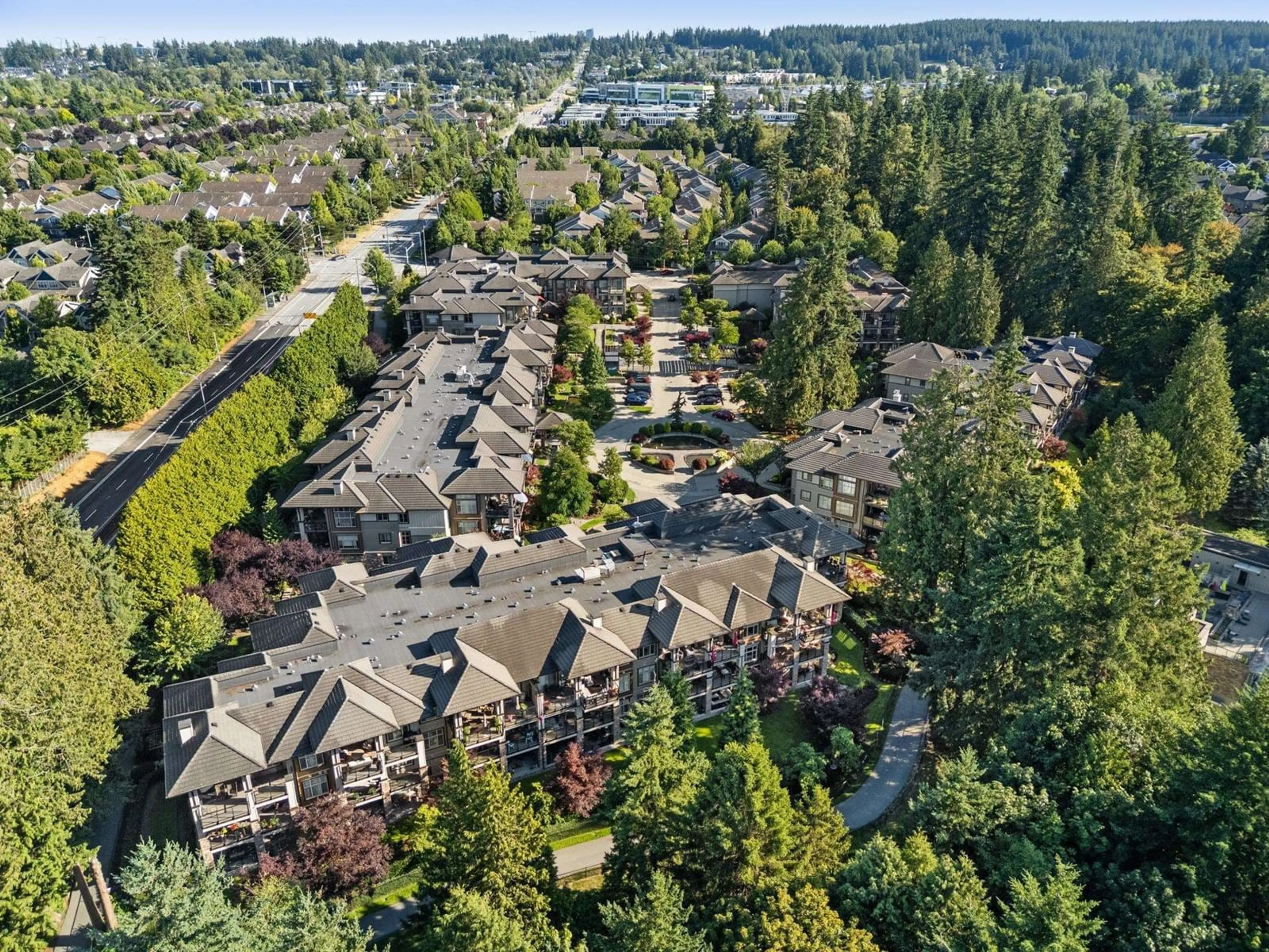 A pic from outside/outdoor area/front of a property/back of a property/a pic from drone, unknown for 113 - 15185 36, Surrey British Columbia V3Z4R3