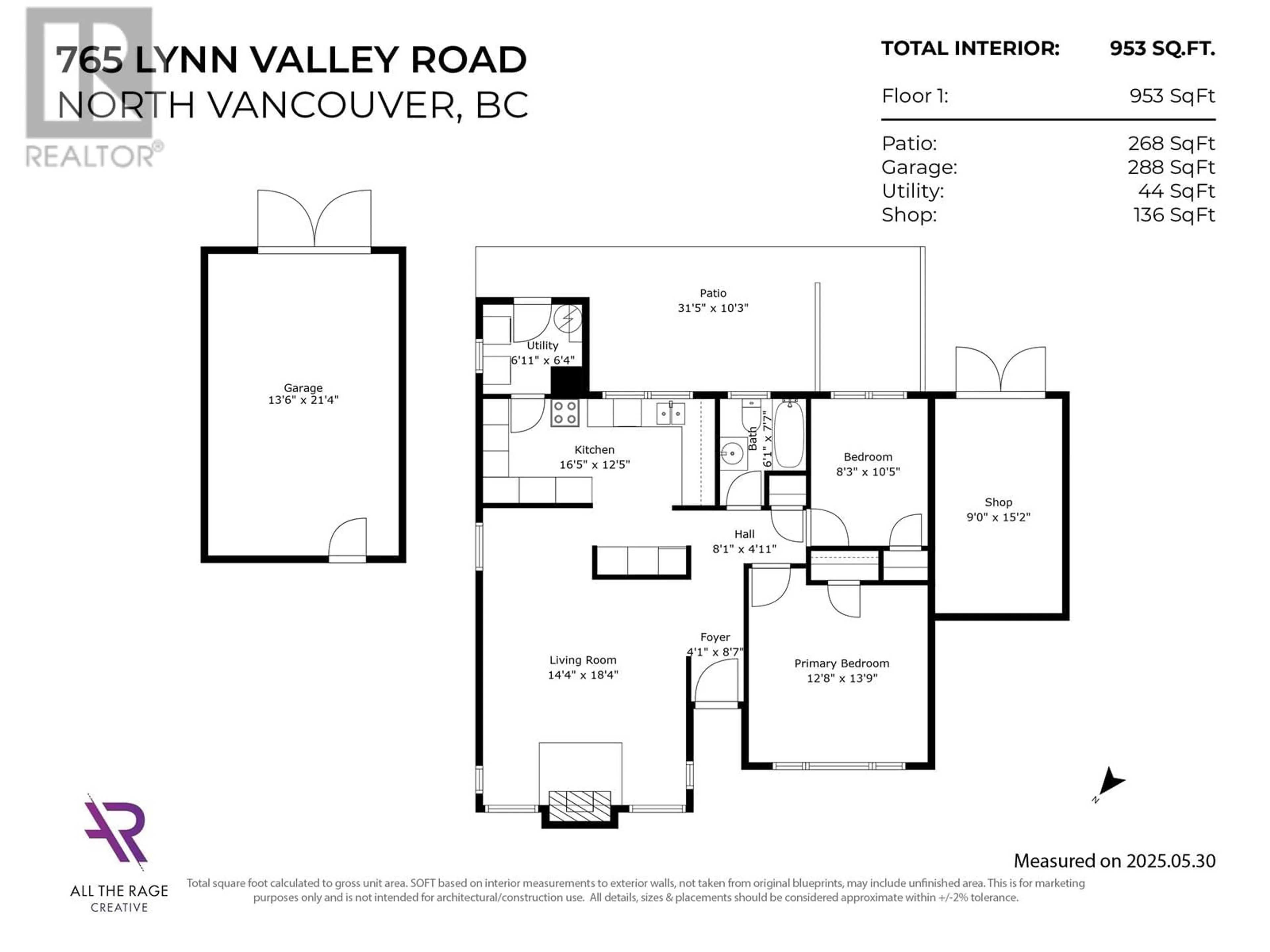 Floor plan for 765 LYNN VALLEY ROAD, North Vancouver British Columbia V7J1Z5