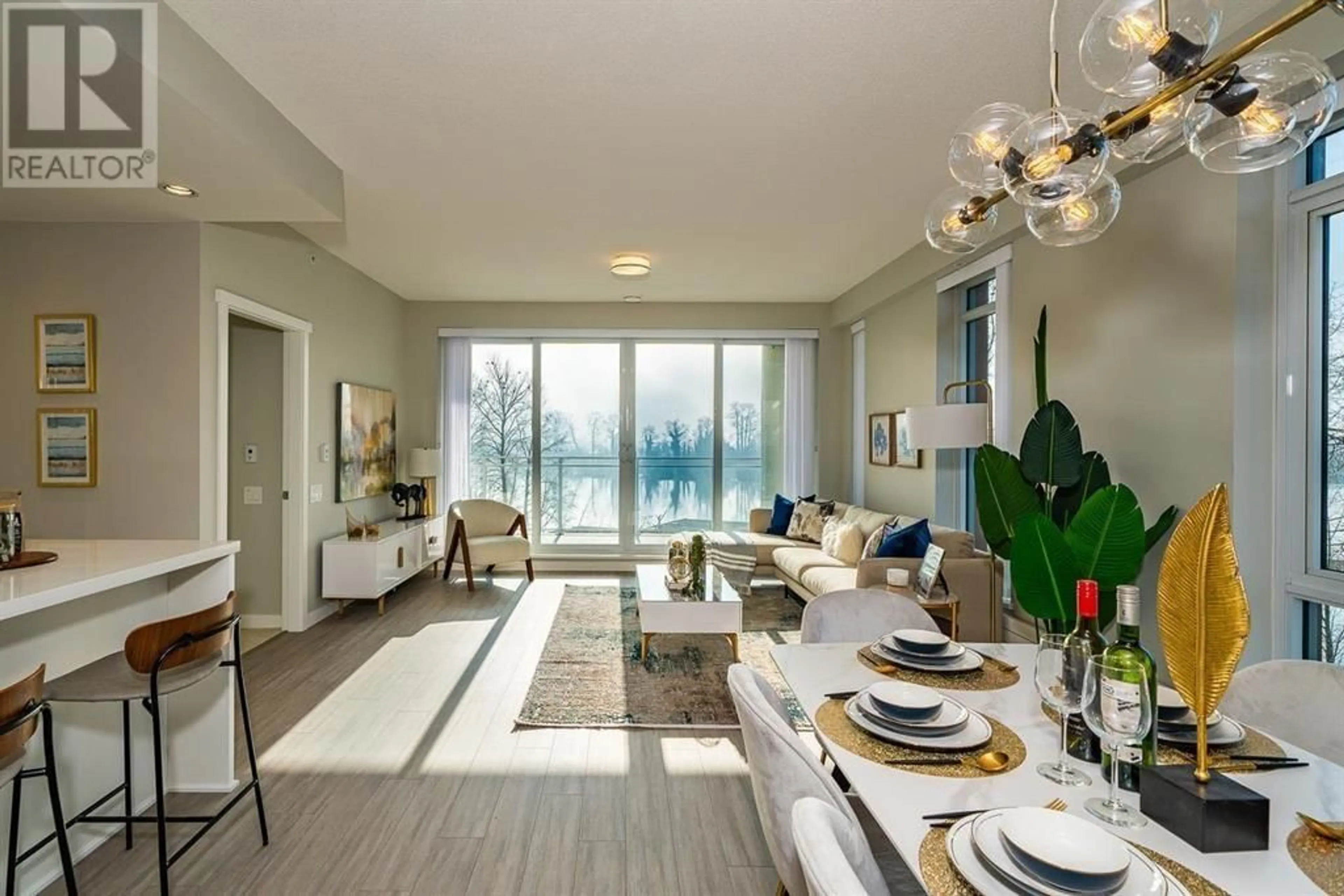 Living room with furniture, unknown for 504 - 3188 RIVERWALK AVENUE, Vancouver British Columbia V5S0E7