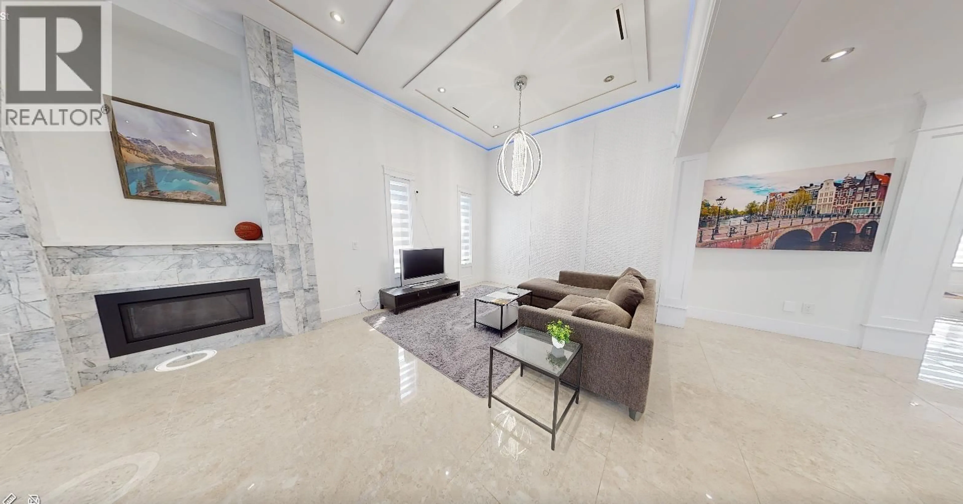 Living room with furniture, ceramic/tile floor for 6378 NEVILLE STREET, Burnaby British Columbia V5E1A6