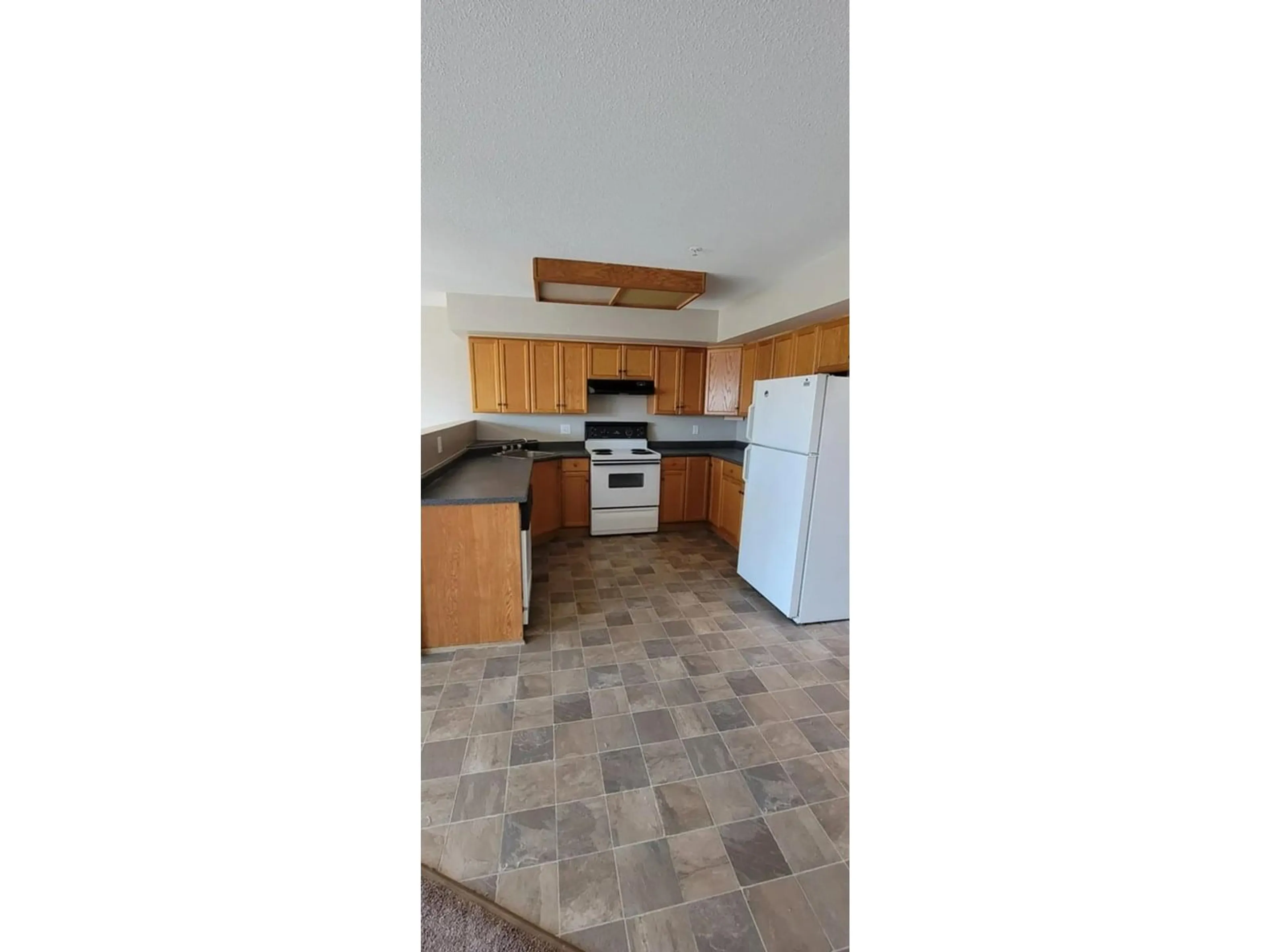 Standard kitchen, ceramic/tile floor for 202 - 27262 FRASER, Langley British Columbia V4W3P8