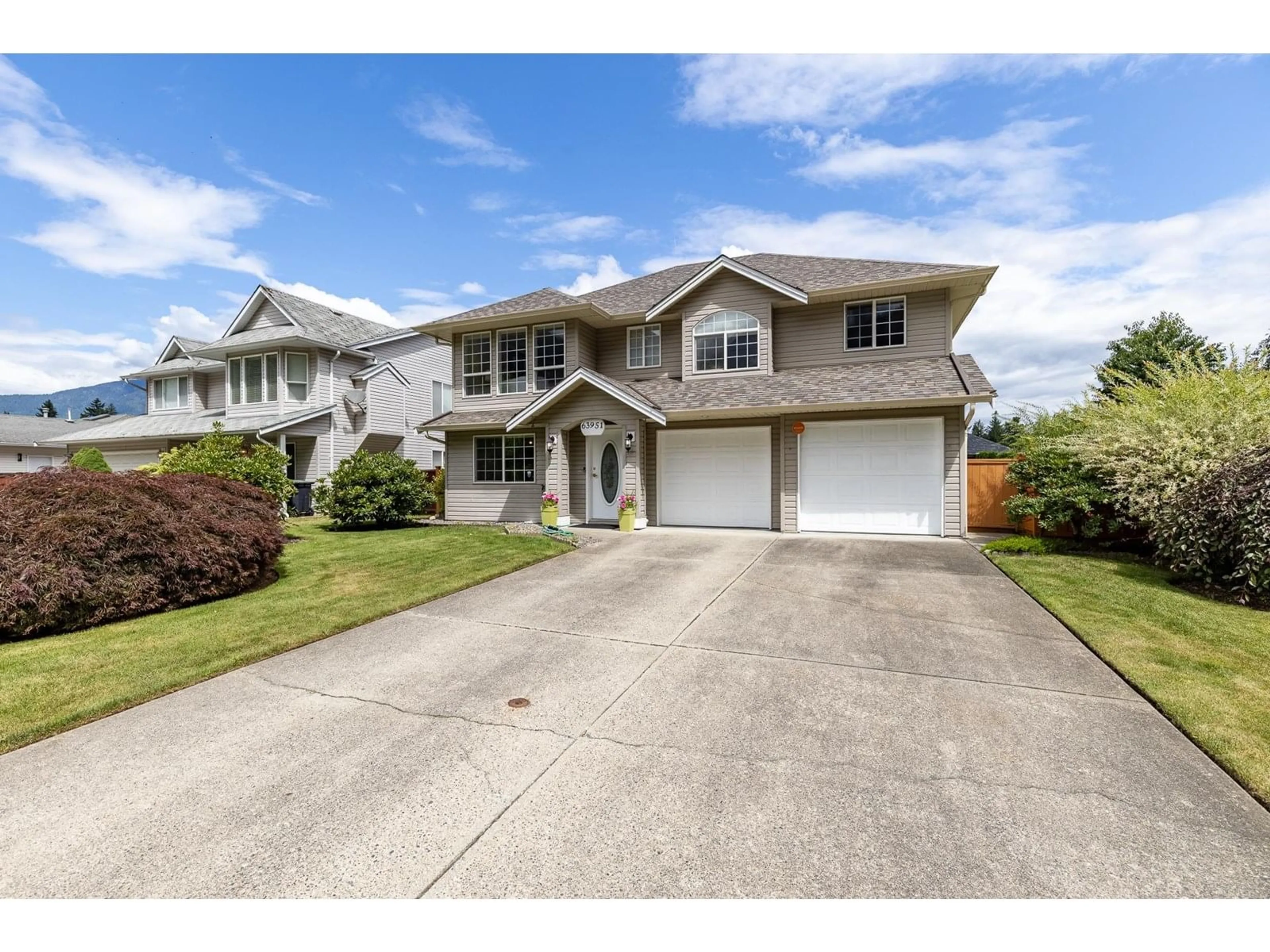 Home with vinyl exterior material, street for 63951 EDWARDS DRIVE, Hope British Columbia V0X1L2