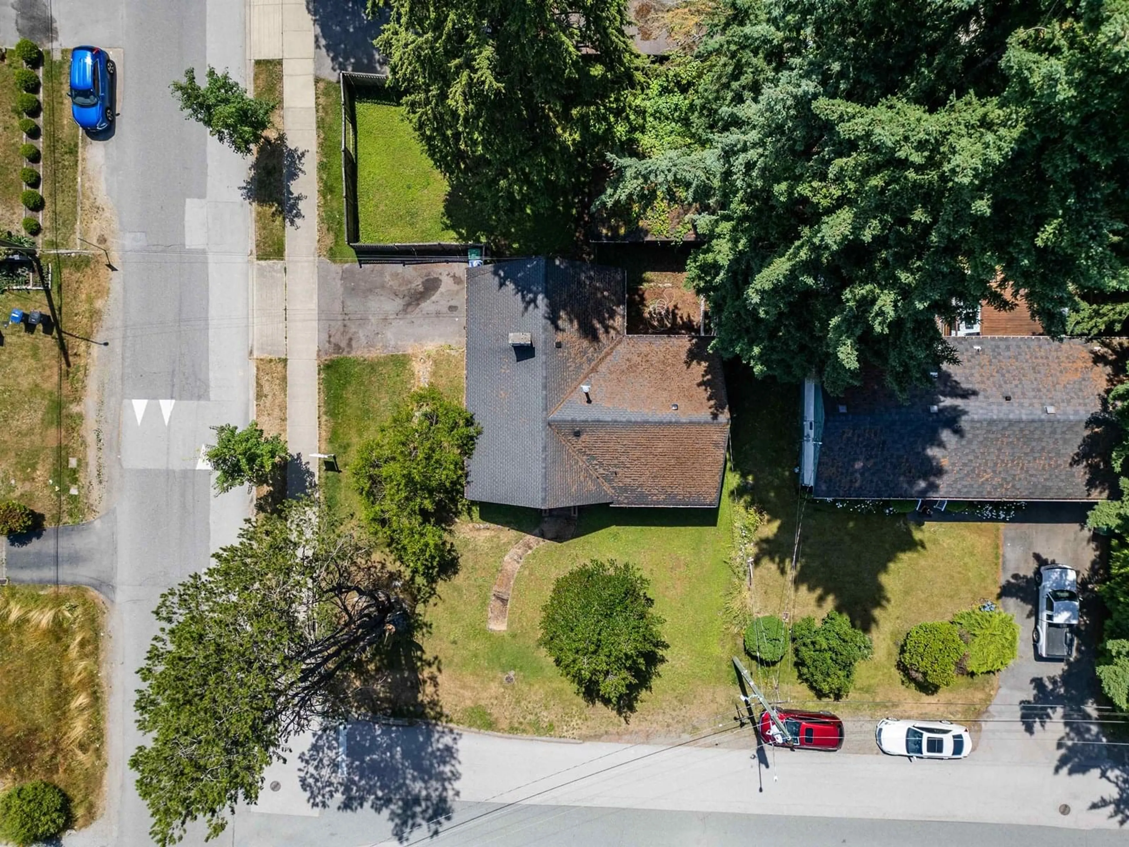 A pic from outside/outdoor area/front of a property/back of a property/a pic from drone, street for 14588 110A, Surrey British Columbia V3R2B5