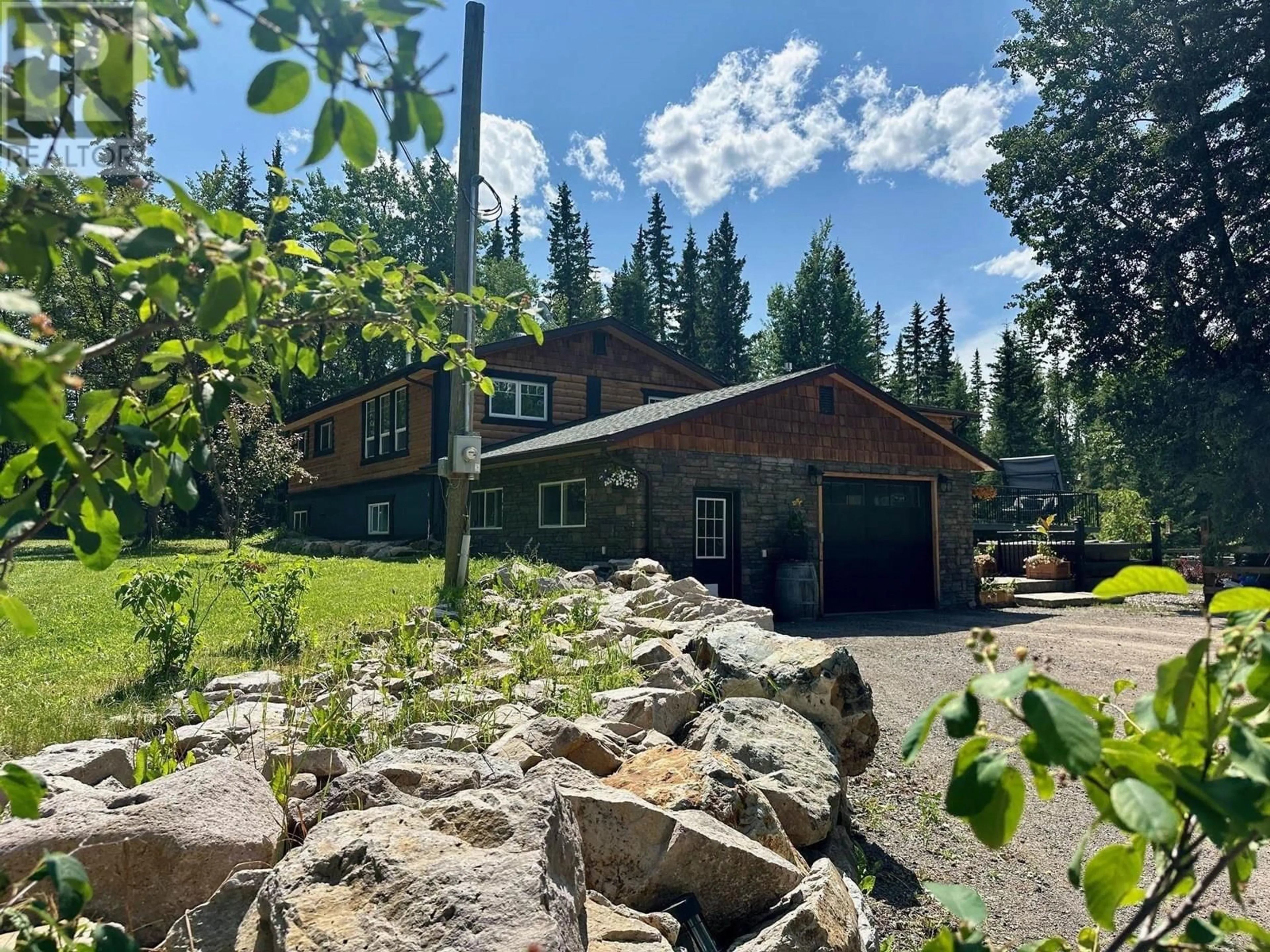 A pic from outside/outdoor area/front of a property/back of a property/a pic from drone, unknown for 837 MCDONALD ROAD, Vanderhoof British Columbia V0J3A1