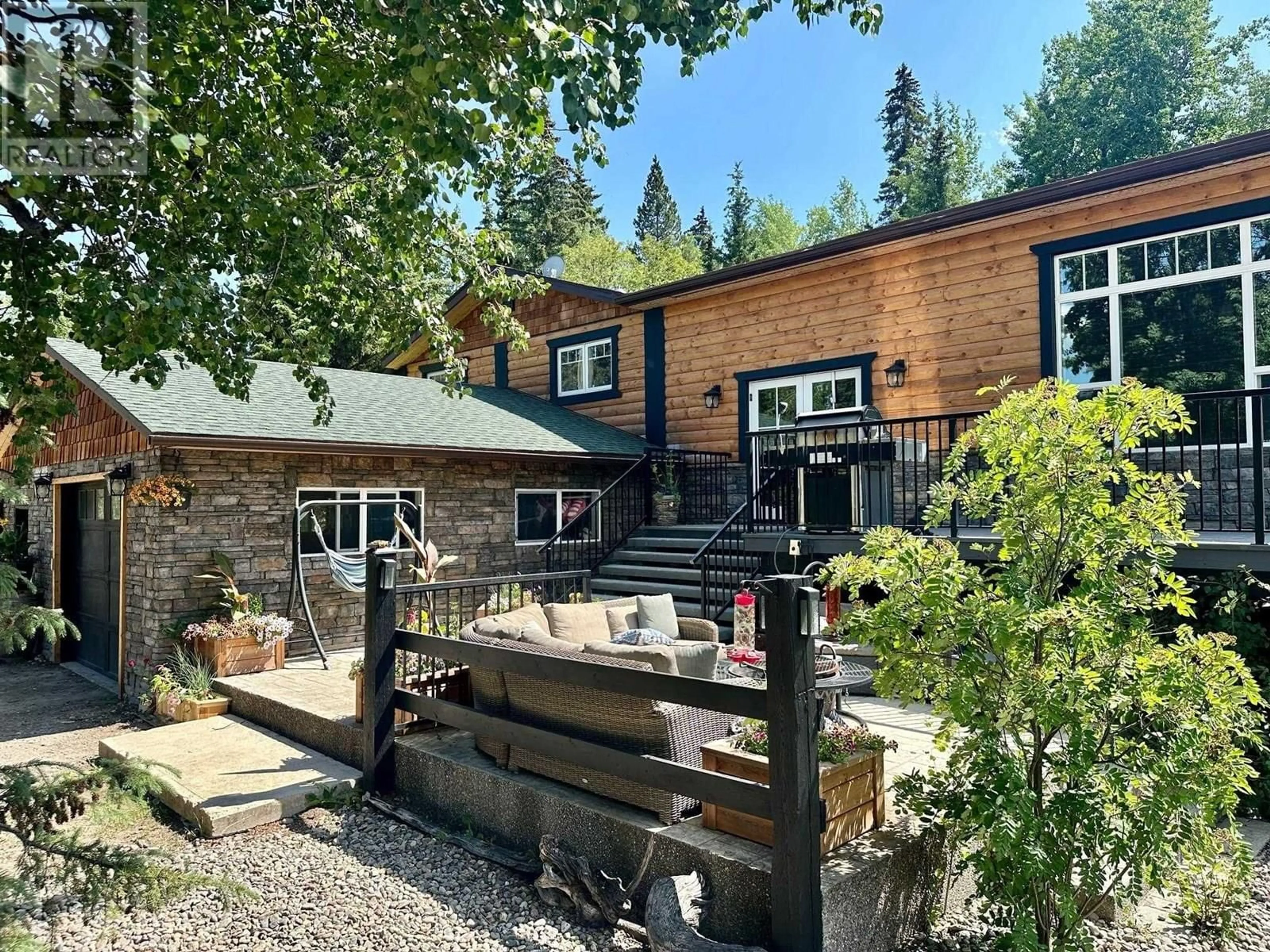 A pic from outside/outdoor area/front of a property/back of a property/a pic from drone, unknown for 837 MCDONALD ROAD, Vanderhoof British Columbia V0J3A1