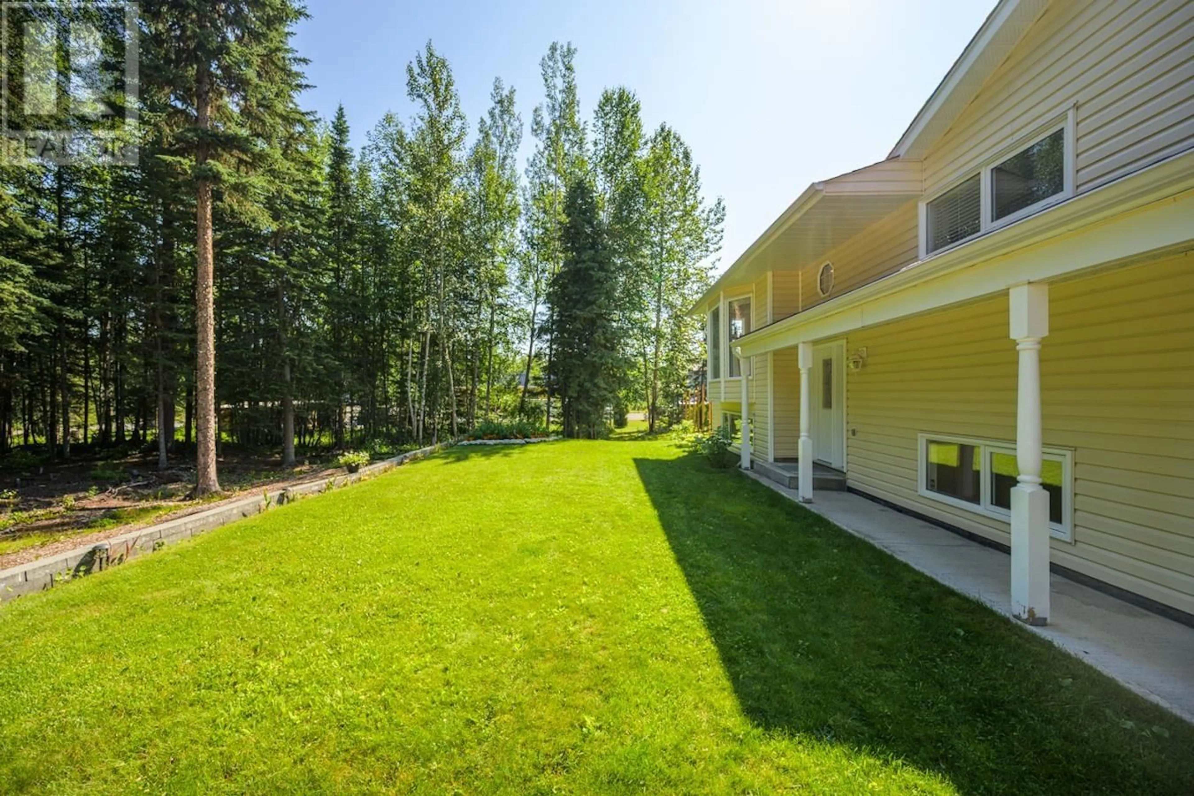 Patio, forest/trees view for 7135 FRENKEL ROAD, Prince George British Columbia V2N6H2