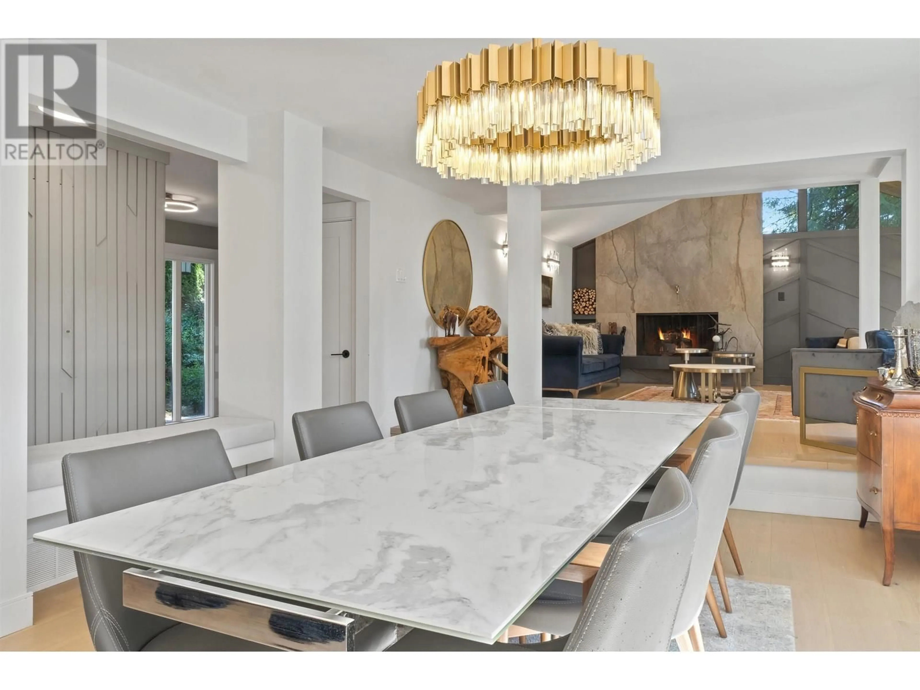 Dining room, ceramic/tile floor for 615 KINGS ROAD, North Vancouver British Columbia V7N1J4