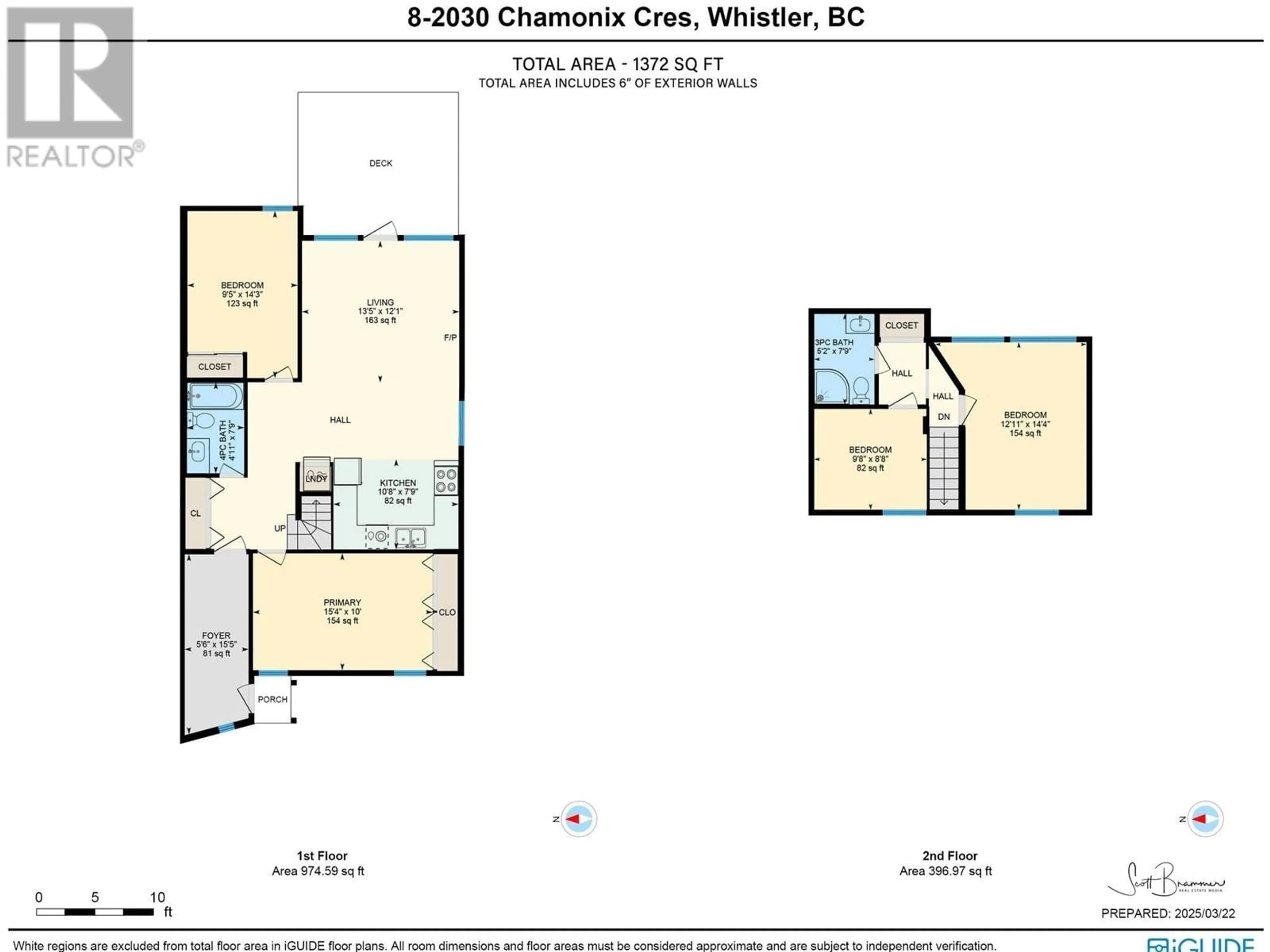 Floor plan for 8 - 2030 CHAMONIX CRESCENT, Whistler British Columbia V8E0B1