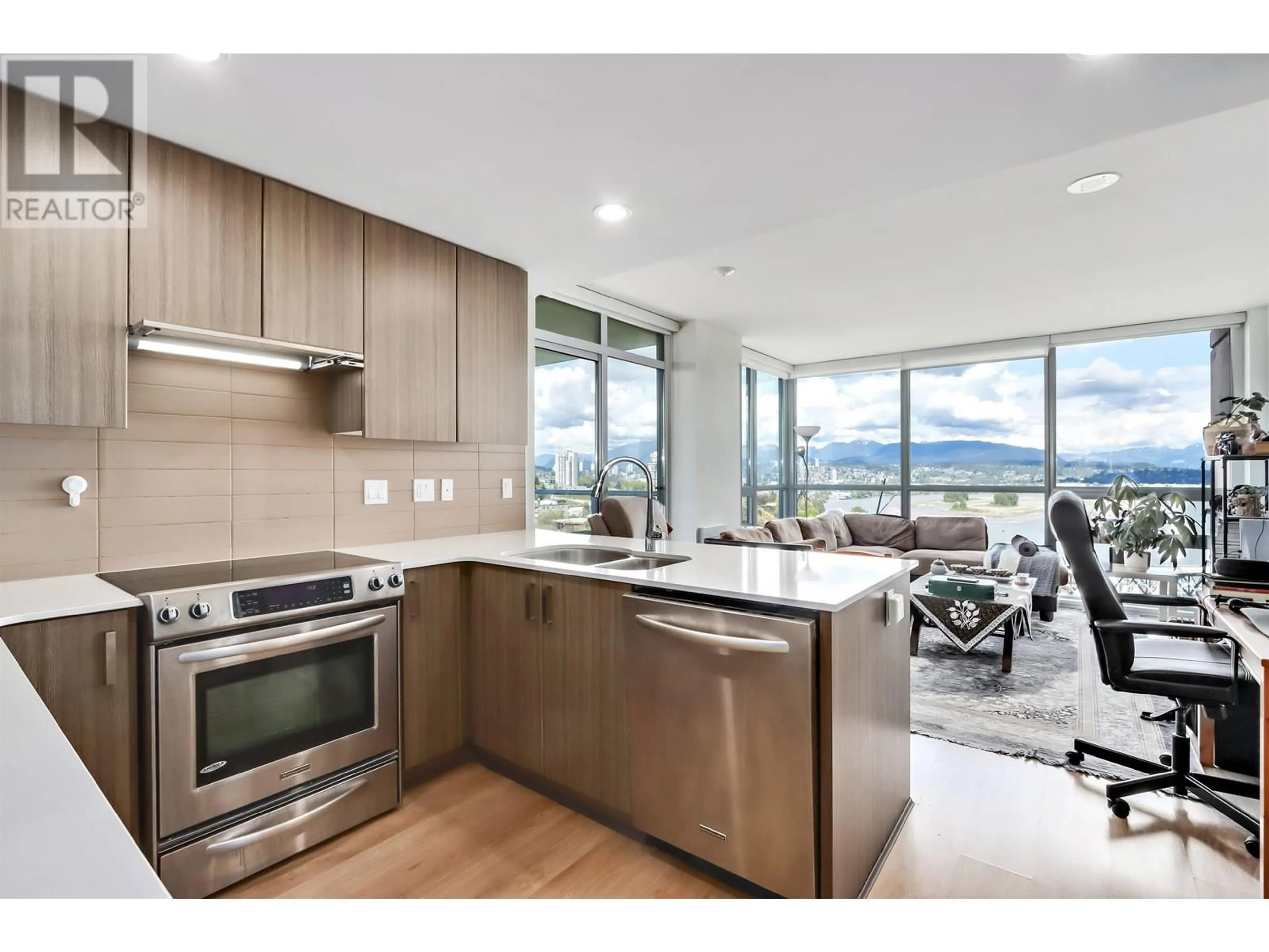 Open concept kitchen, unknown for 2101 - 125 COLUMBIA STREET, New Westminster British Columbia V3L0G8