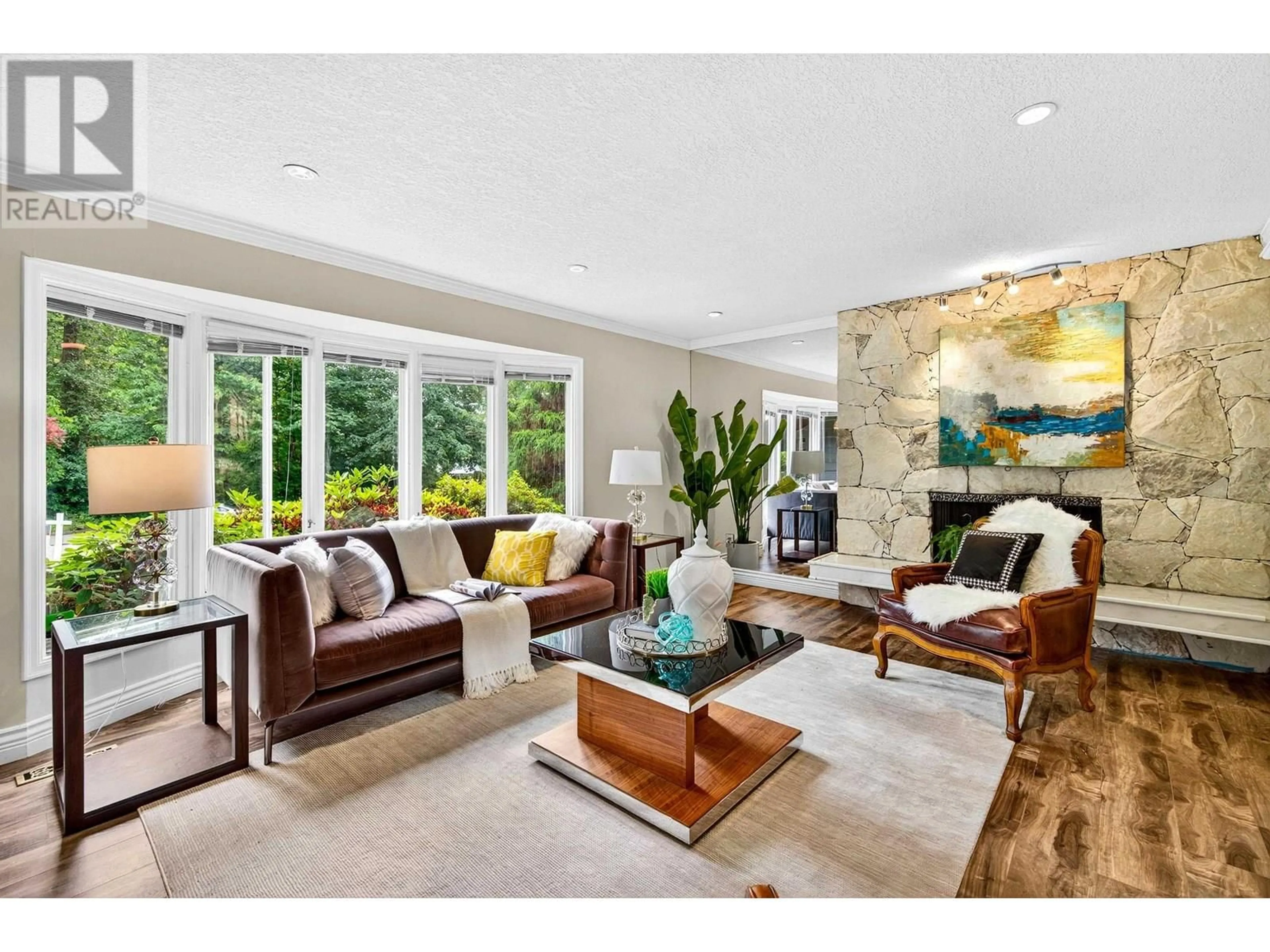 Living room with furniture, ceramic/tile floor for 2453 PHILLIPS PLACE, Burnaby British Columbia V5A2W1