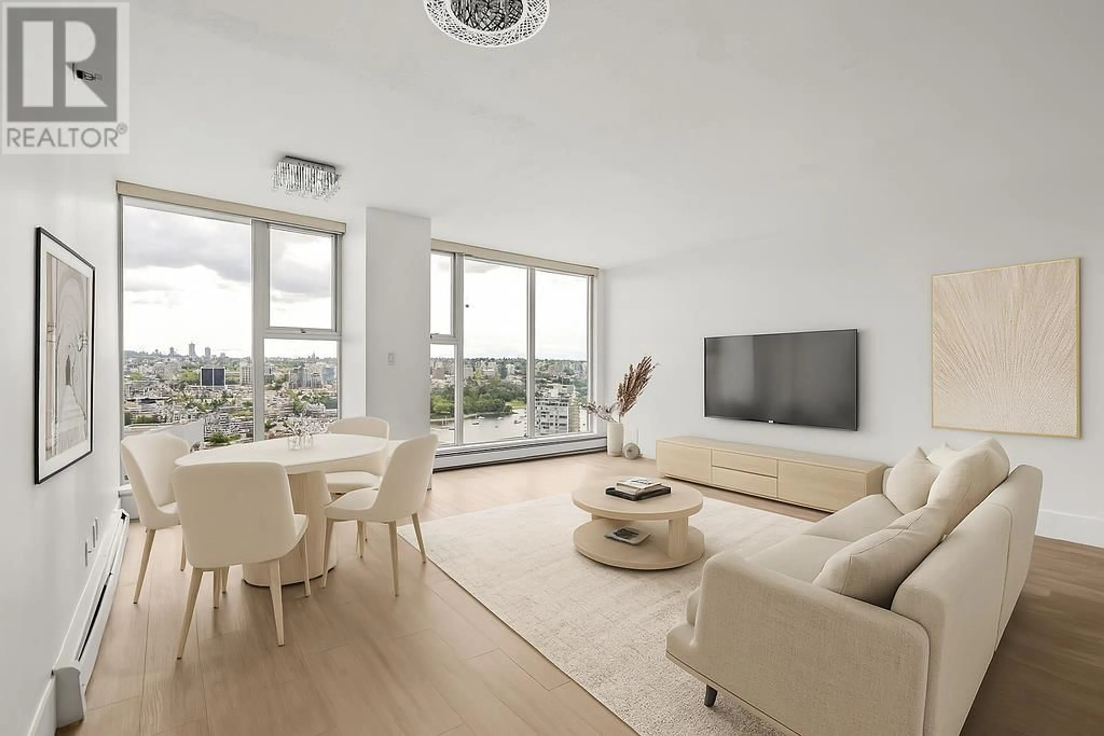 Living room with furniture, unknown for 3706 - 1009 EXPO BOULEVARD, Vancouver British Columbia V6Z2V9
