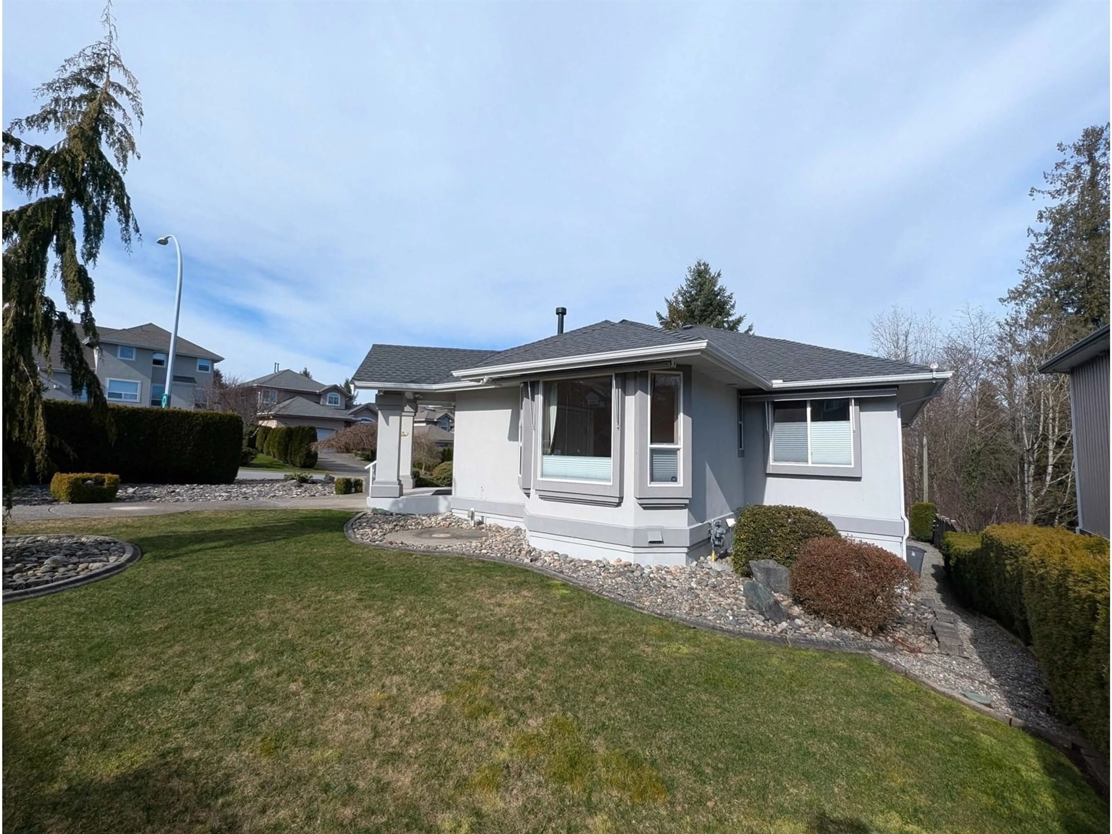 Home with vinyl exterior material, street for 17111 104A, Surrey British Columbia V4N4W5