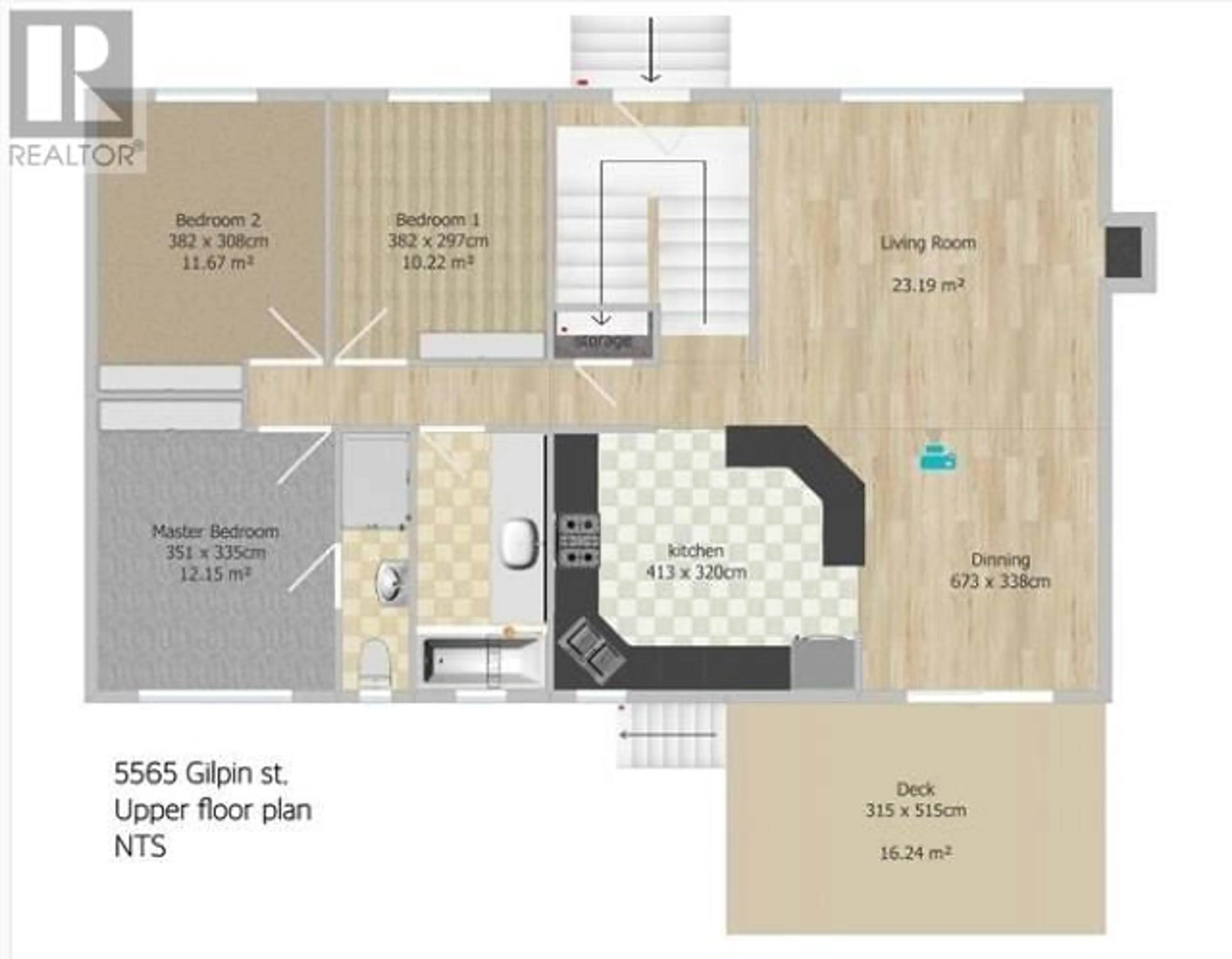 Floor plan for 5565 GILPIN STREET, Burnaby British Columbia V5G2H8
