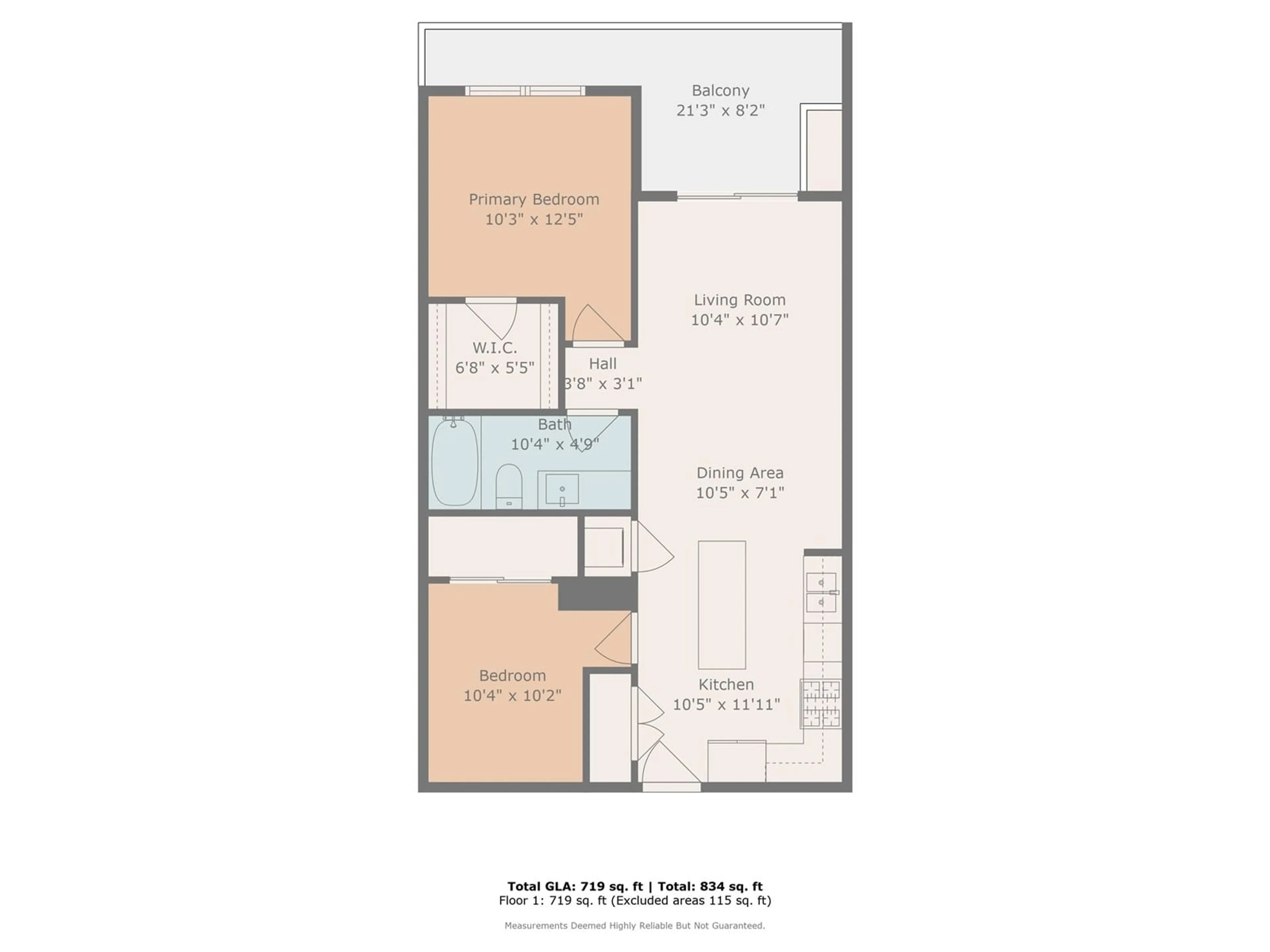 Floor plan for B413 - 8447 202, Langley British Columbia V2Y4K2