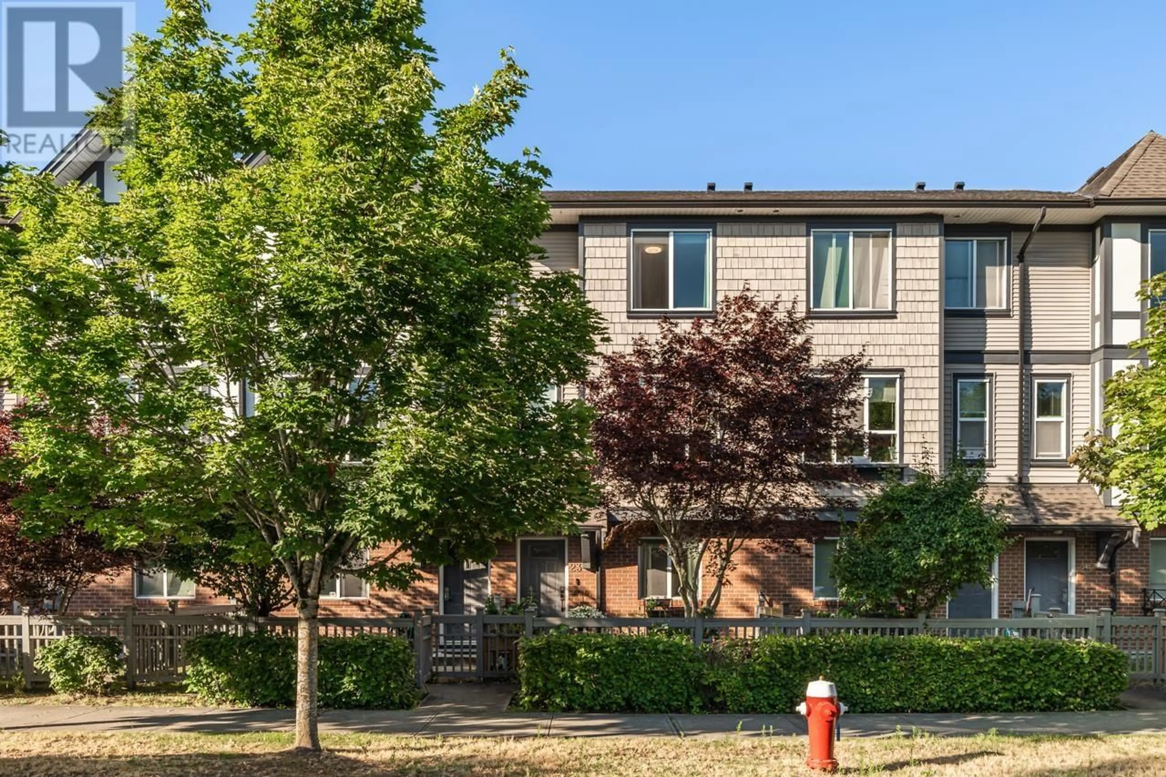 Home with brick exterior material, street for 23 - 9533 TOMICKI AVENUE, Richmond British Columbia V6X0E5