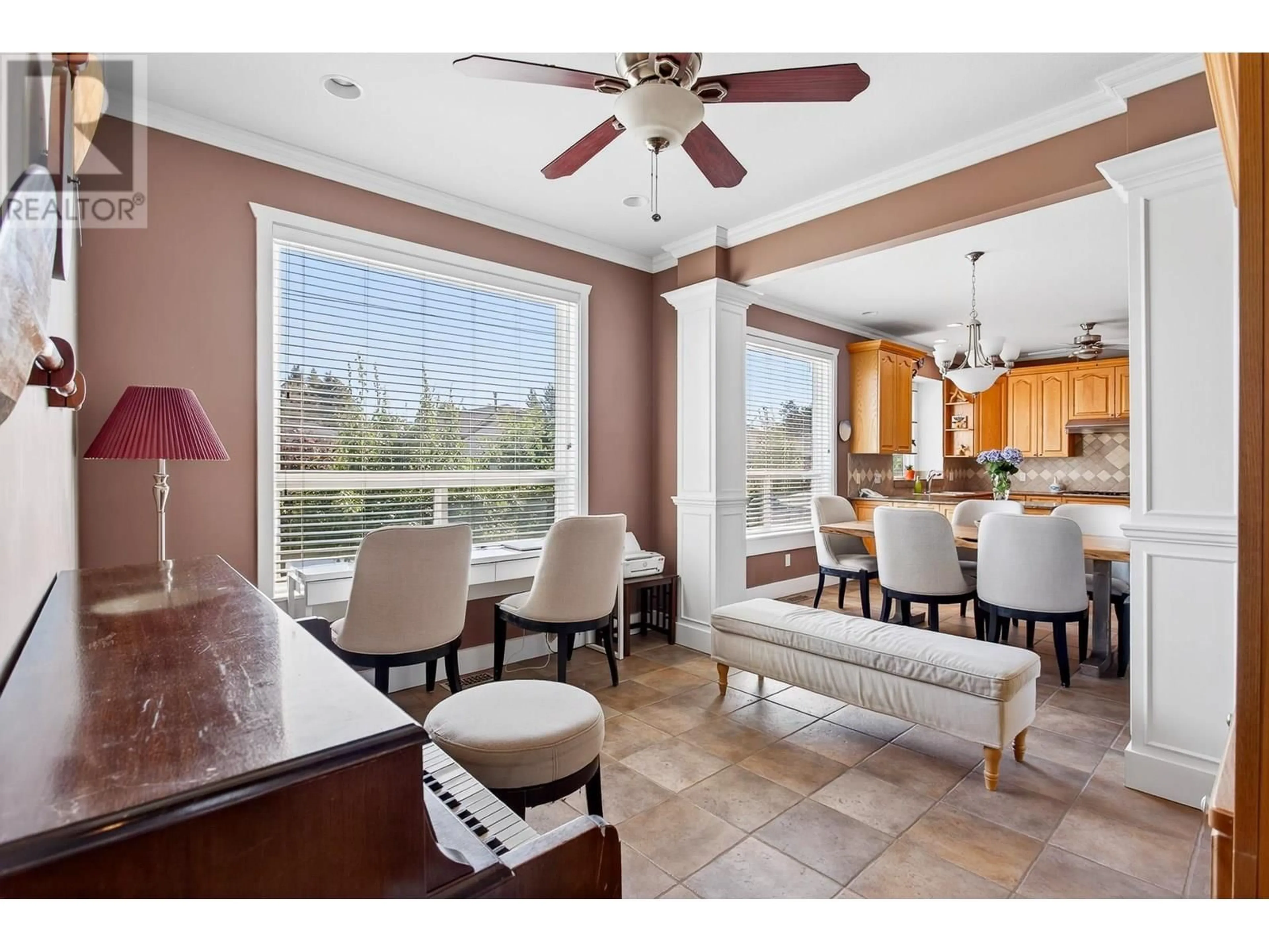 Open concept kitchen, ceramic/tile floor for 1362 OXFORD STREET, Coquitlam British Columbia V3E3G4
