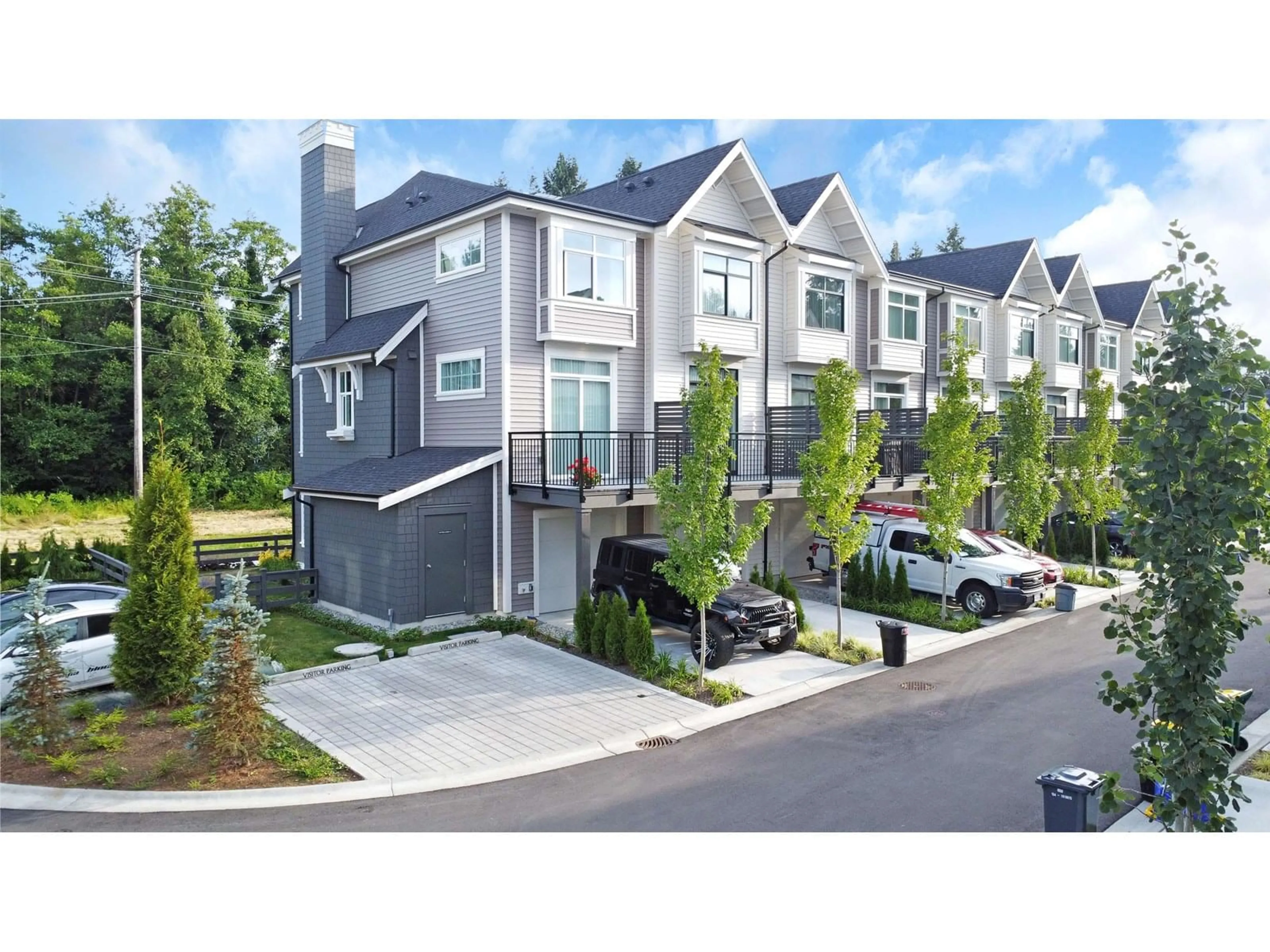 A pic from outside/outdoor area/front of a property/back of a property/a pic from drone, street for 168 - 14150 58A, Surrey British Columbia V3X0L1